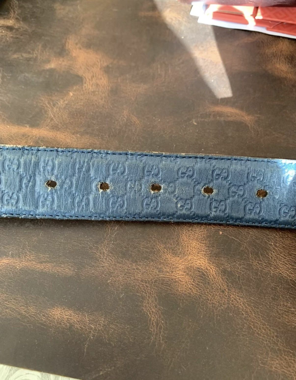 Gucci Gucci genuine leather belt K16 Size ONE SIZE - 6 Thumbnail