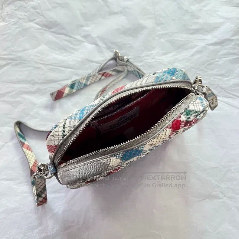 Vivienne Westwood Vivienne Westwood size os Anna plaid camera bag crossbody b Size ONE SIZE - 5 Thumbnail