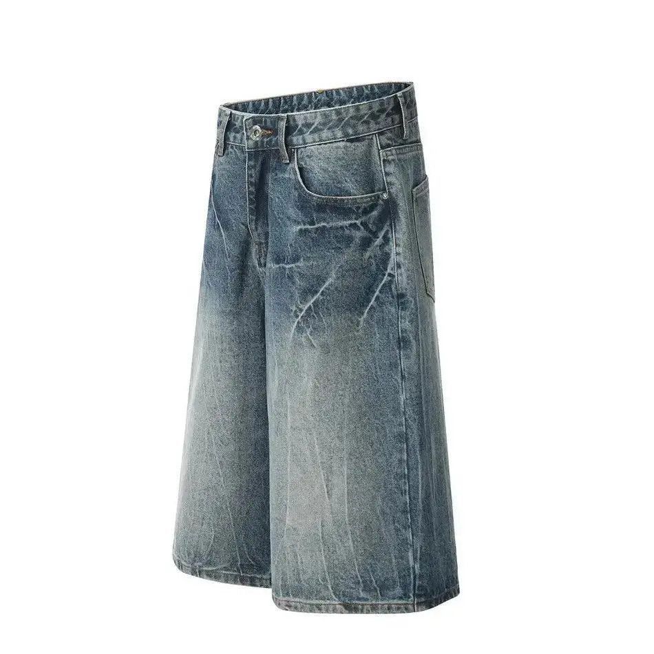 Japanese Brand Streetwear Distressed Loose y2k Jorts Shorts Size US 32 / EU 48 - 5 Thumbnail