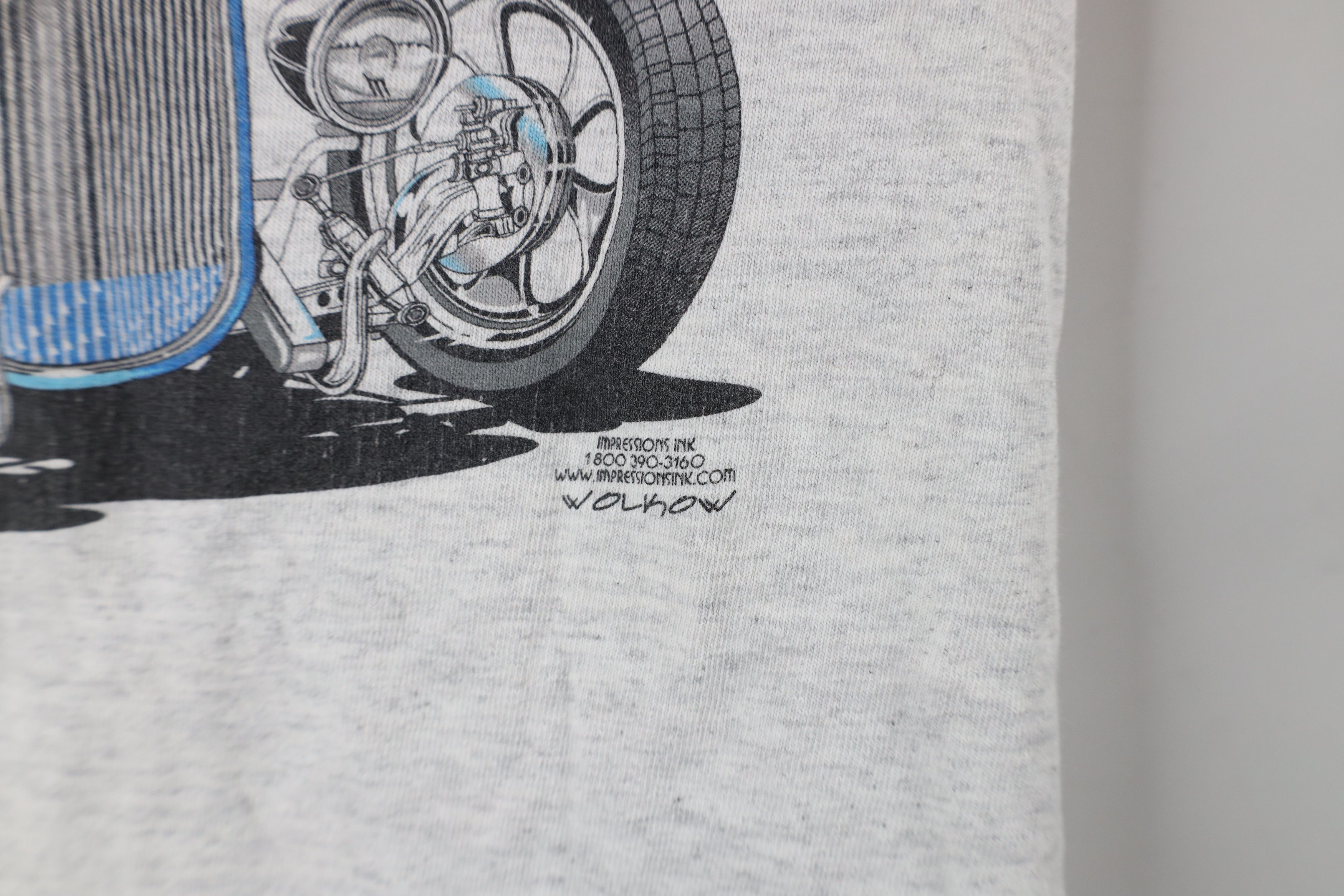 Vintage Vintage Y2K Route 66 Super Nationals Hot Rod Car T-Shirt Size US L / EU 52-54 / 3 - 6 Thumbnail