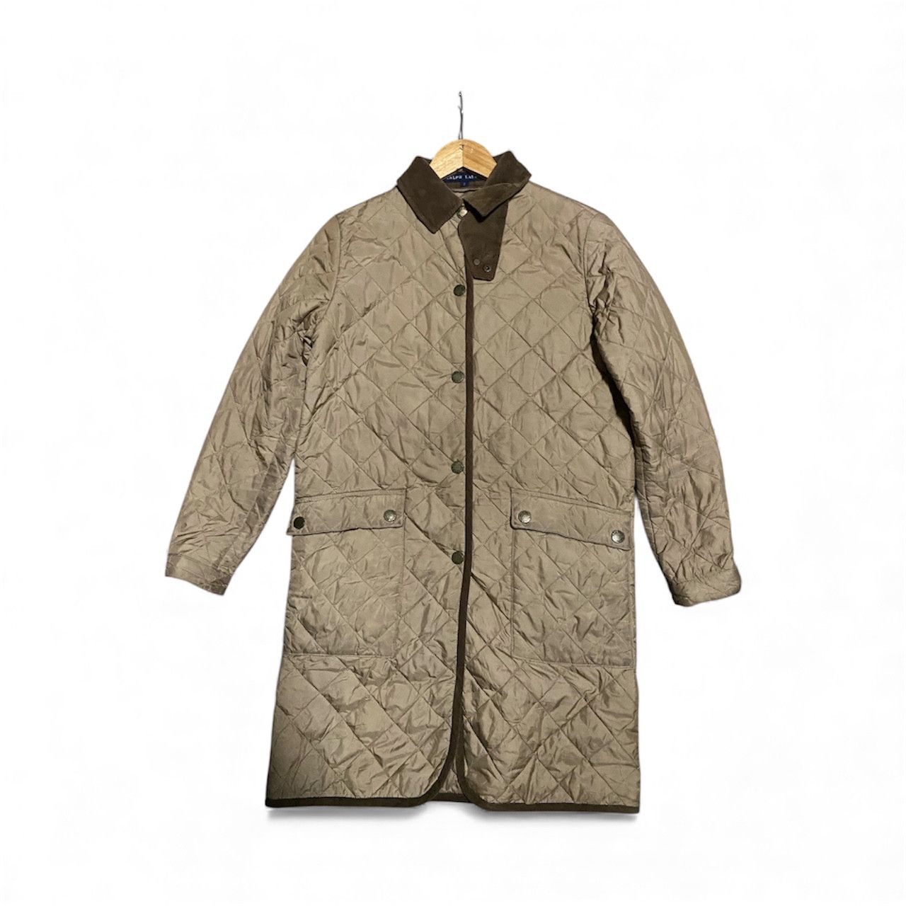 Polo Ralph Lauren Vintage Polo Ralph Lauren Quilted Long Jacket Size US S / EU 44-46 / 1 - 2 Thumbnail