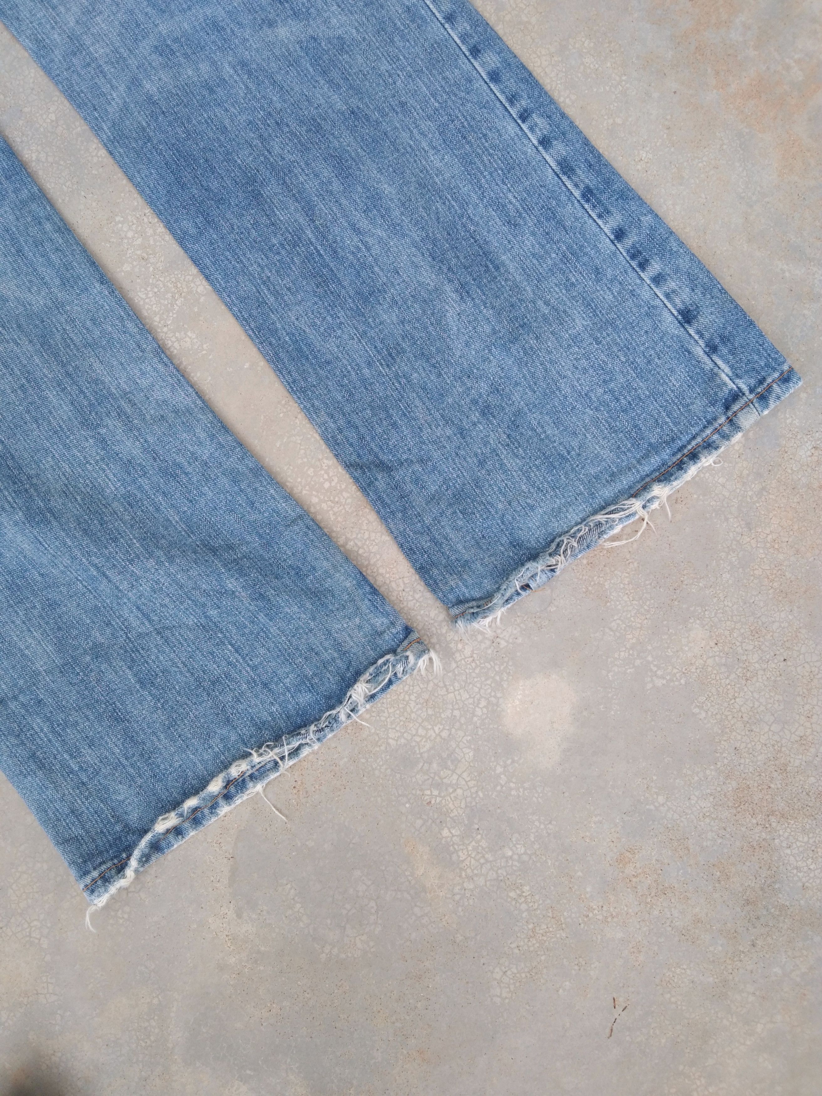 Japanese Brand Vtg Distressed American Eagle Boot Cut Flared Jeans 32x32 Size US 32 / EU 48 - 3 Thumbnail