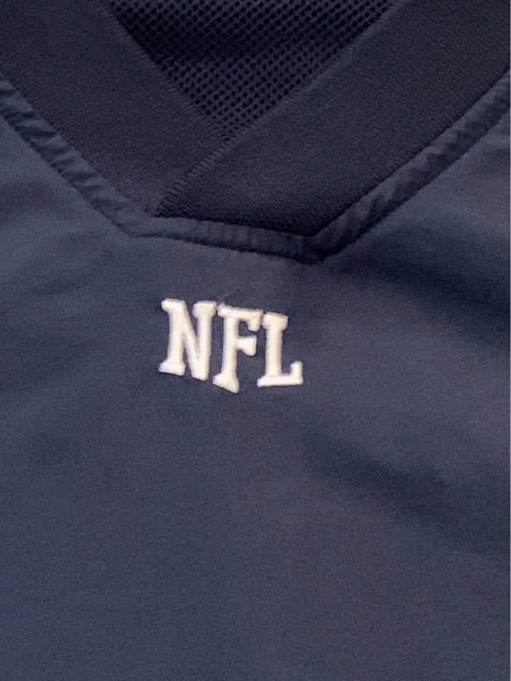 NFL NFL Navy Blue Pullover Crewneck Sweatshirt XL Size US XL / EU 56 / 4 - 2 Thumbnail