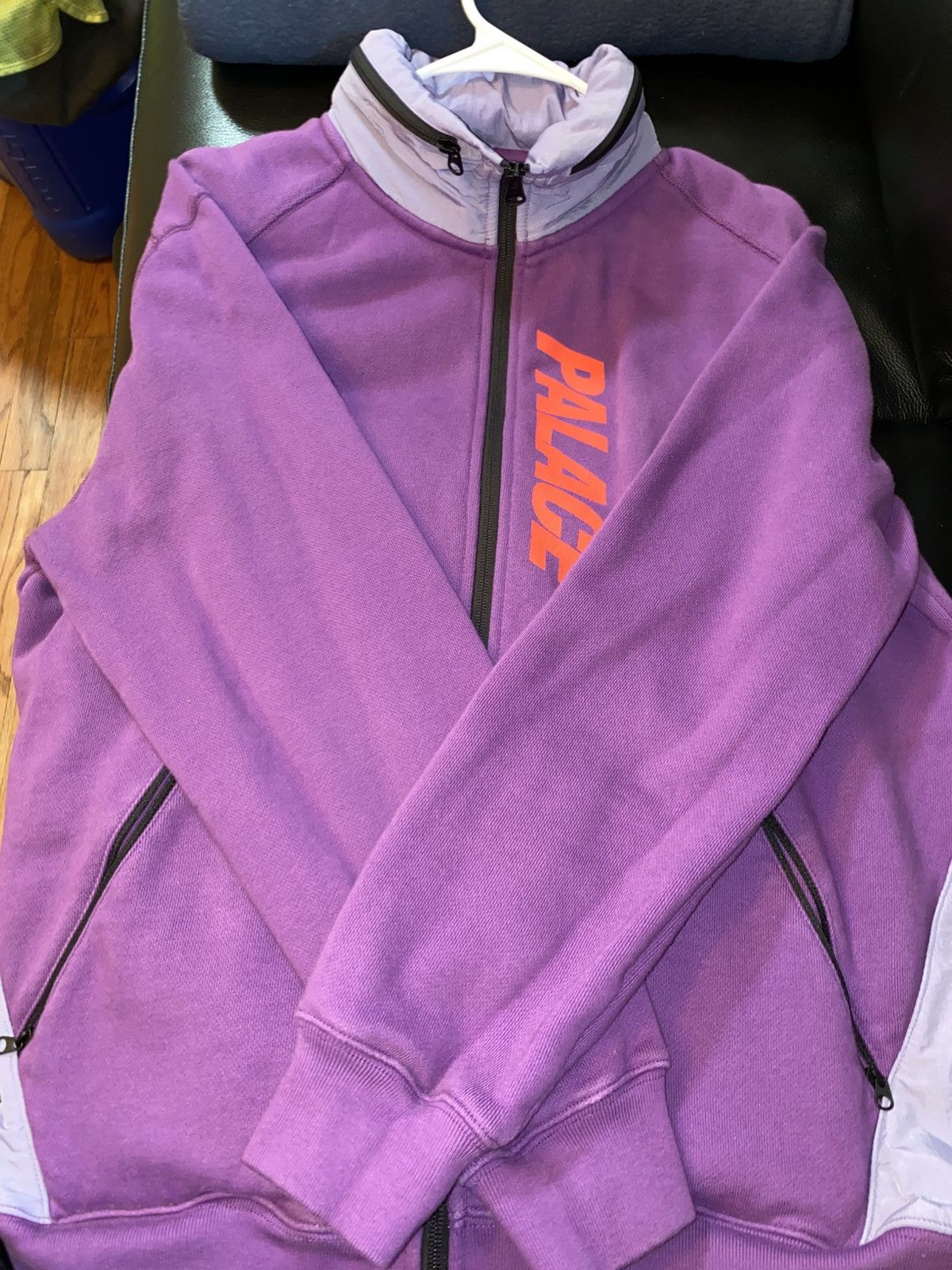 Palace Palace Sweater Palace Techno Zip Sweat Purple Size Medium Size US M / EU 48-50 / 2 - 10 Thumbnail