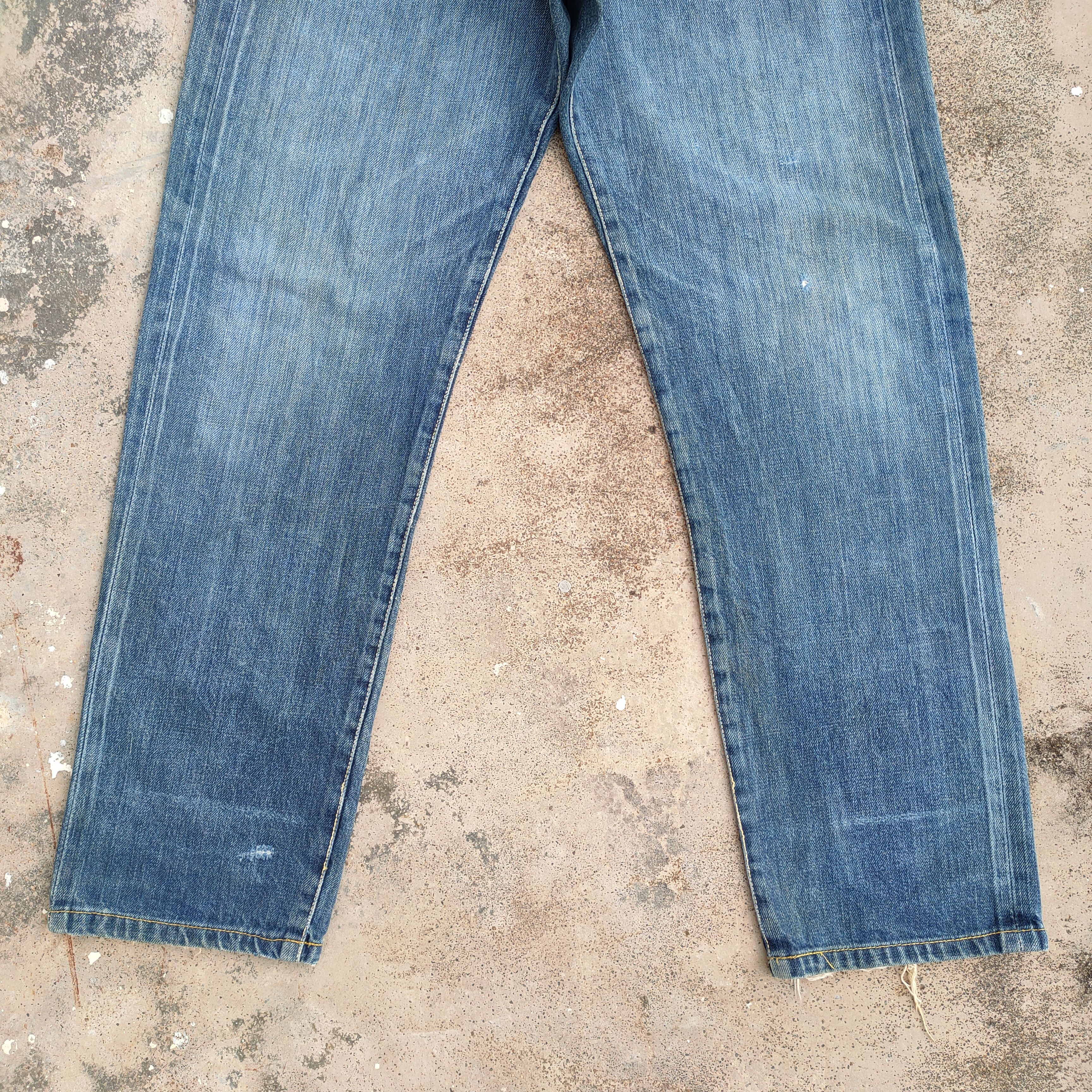 Studio D'Artisan VTG STUDIO D'ARTISAN SELVAGE BUTTONFLY JEAN DENIM PANTS Size US 28 / EU 44 - 5 Thumbnail