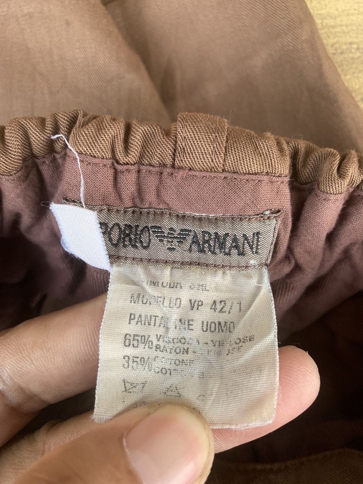 Emporio Armani Vintage Emporio armani cullot pants Size 28" / US 6 / IT 42 - 6 Thumbnail