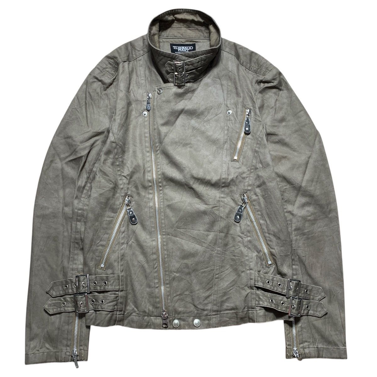 Tornado Mart Tornado Mart Asymmetrical Ifsix LGB GOA Biker Jacket Size US L / EU 52-54 / 3 - 3 Thumbnail