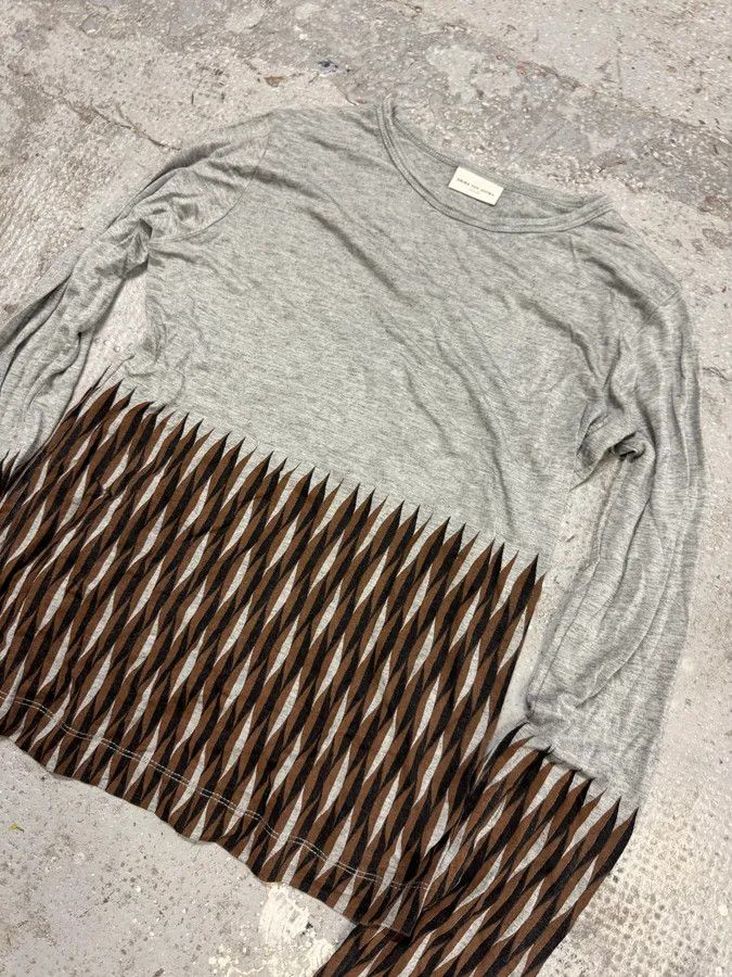 Dries Van Noten Dries Van Noten Grey Contemporary Longsleeves Size S / US 4 / IT 40 - 5 Thumbnail