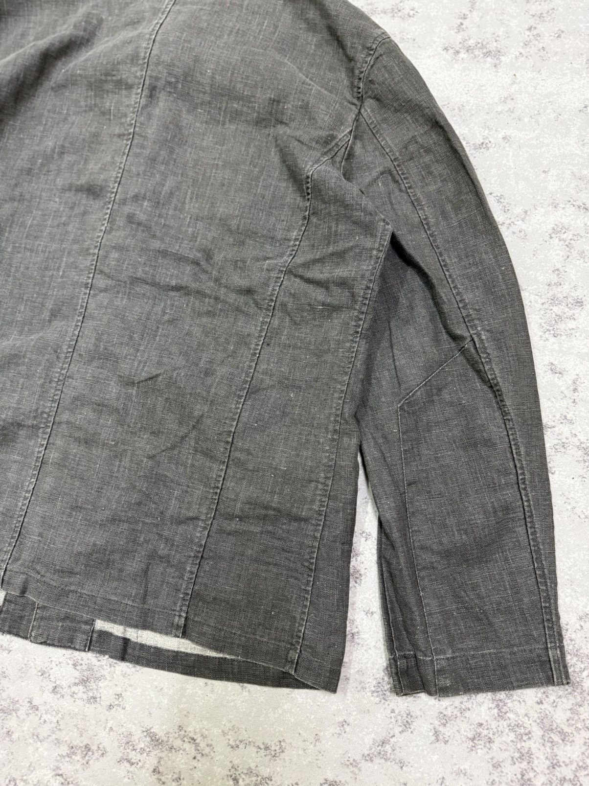 Smith's American Smith’s American Chambray Faded Black Washed Worker Jacket Size US M / EU 48-50 / 2 - 13 Thumbnail