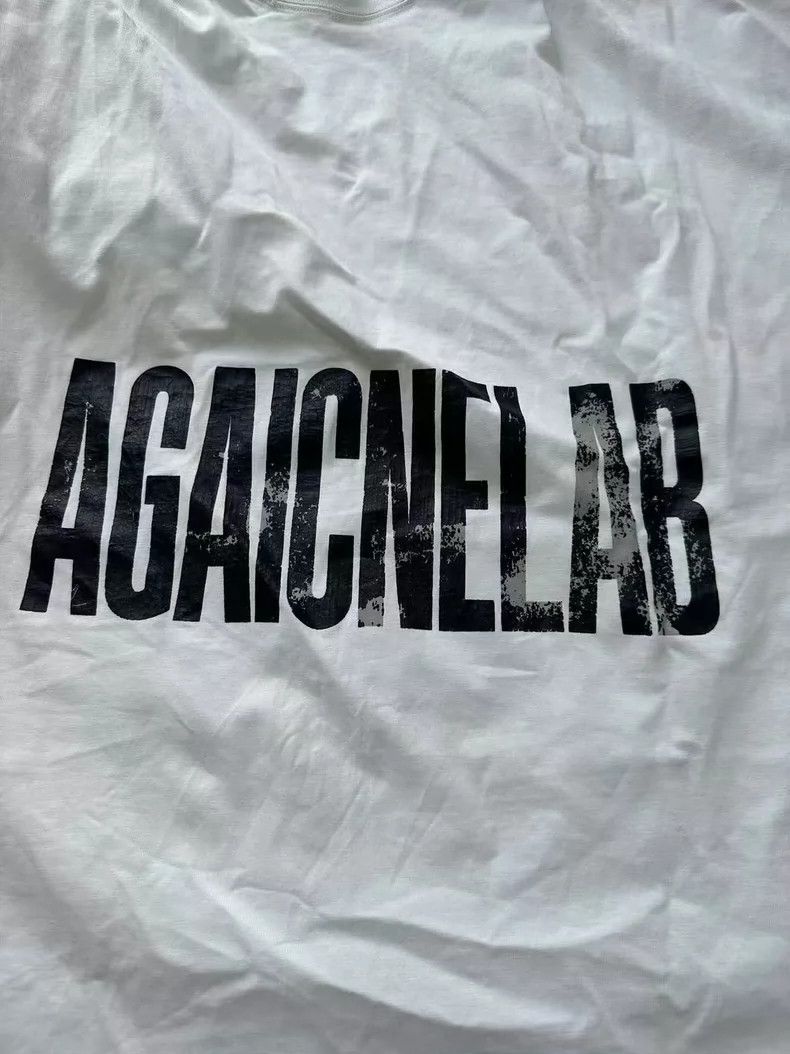 Balenciaga Balenciaga agaicnelab Inverted Letter Short Sleeve Size US XL / EU 56 / 4 - 2 Thumbnail