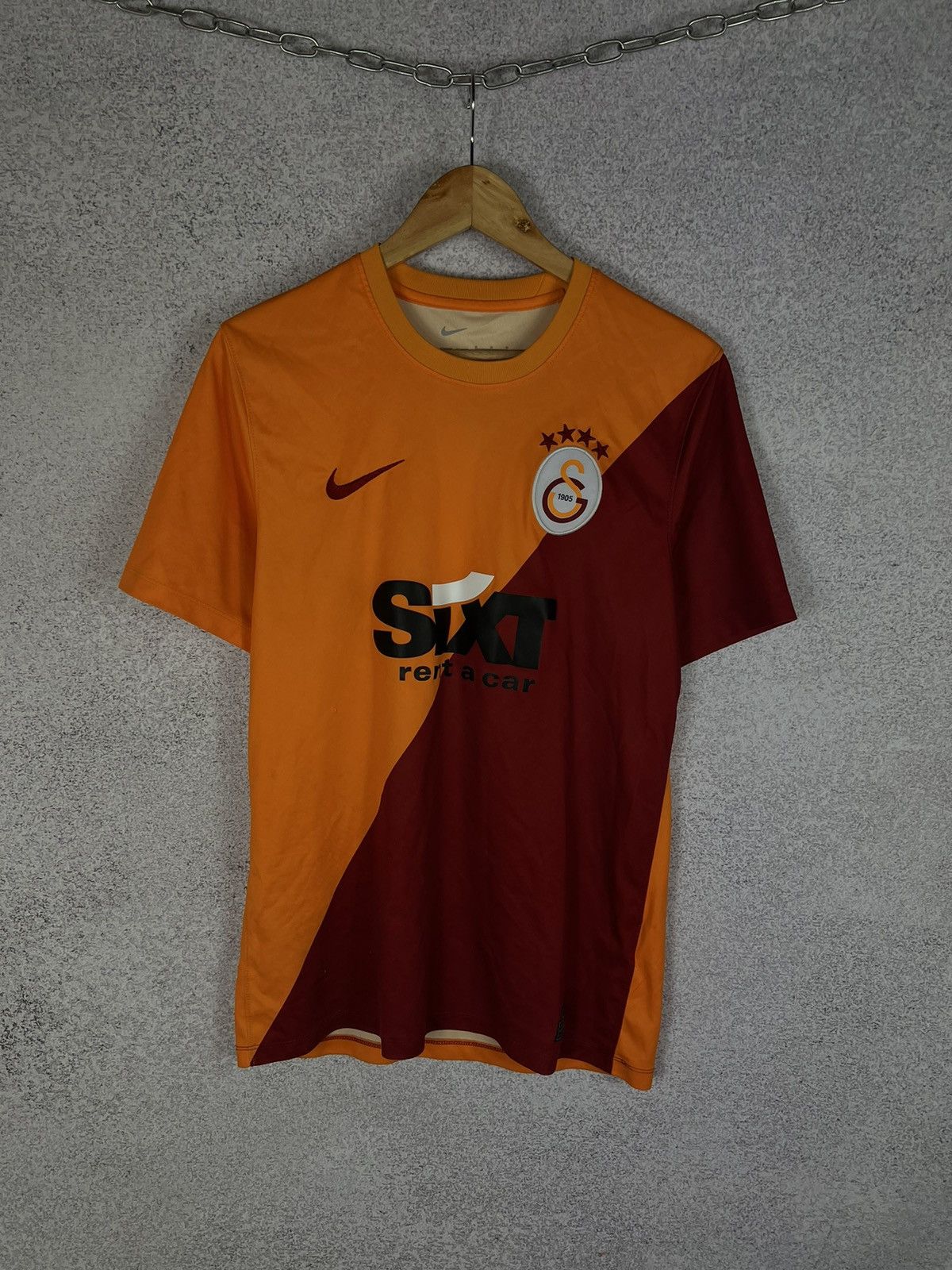 Nike Nike Galatasaray 2021 Home Soccer Jersey Football Shirt Size US M / EU 48-50 / 2 - 1 Thumbnail