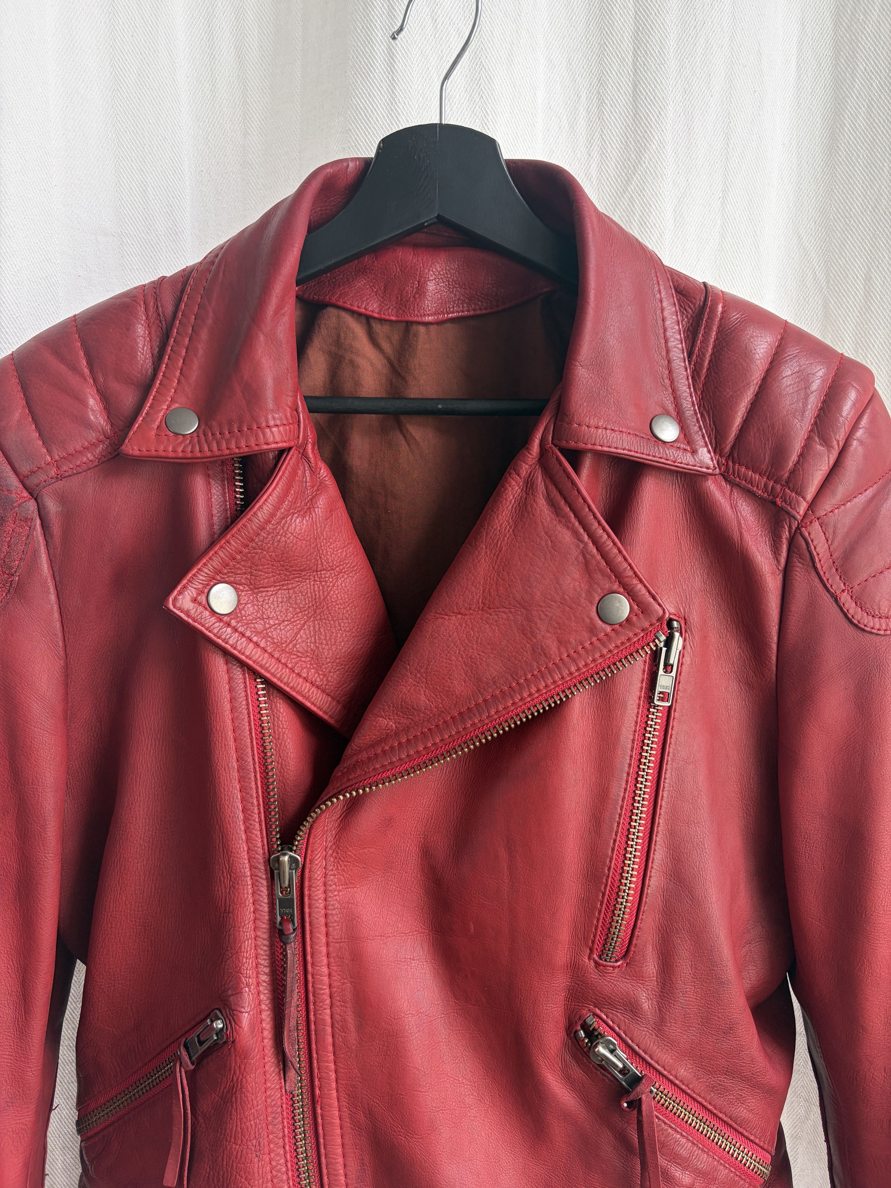 Acne Studios AW10 Theo Leather Jacket Size US S / EU 44-46 / 1 - 4 Thumbnail