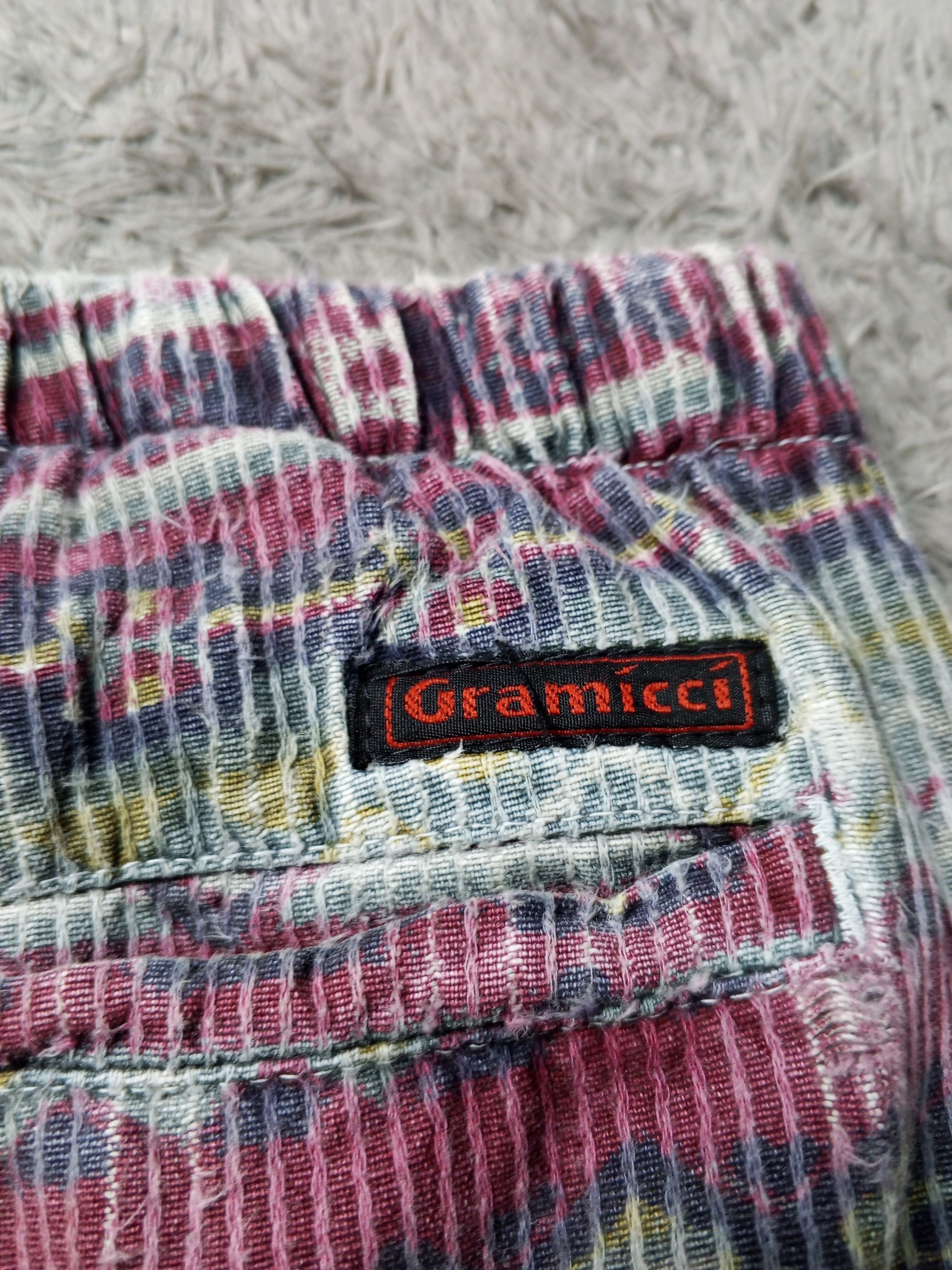 Gramicci Texture Time Vintage Crazy Surf Aloha Style Gramicci shorts Size US 34 / EU 50 - 7 Thumbnail