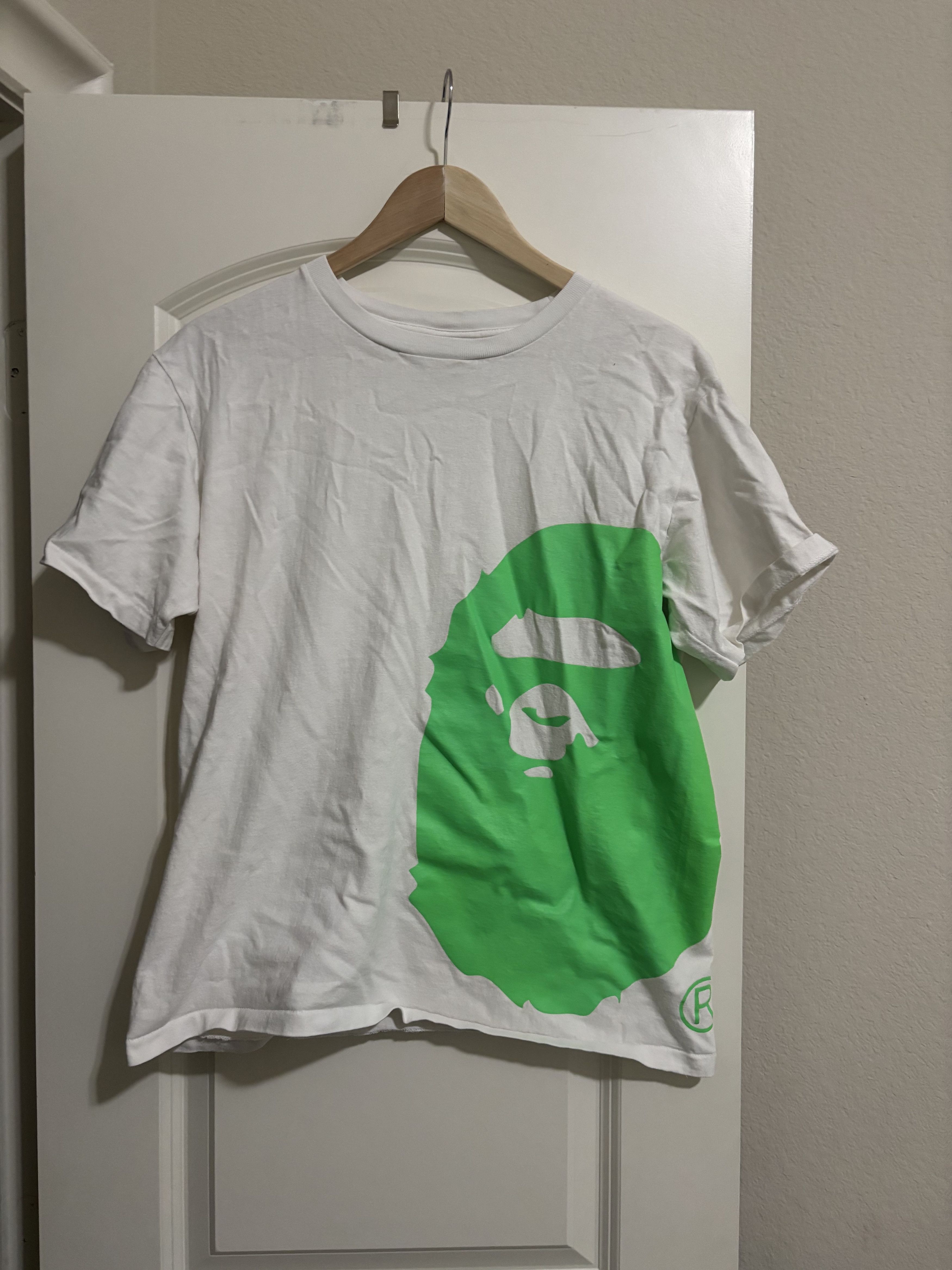 Bape bape side print short sleeve Size US L / EU 52-54 / 3 - 1 Thumbnail