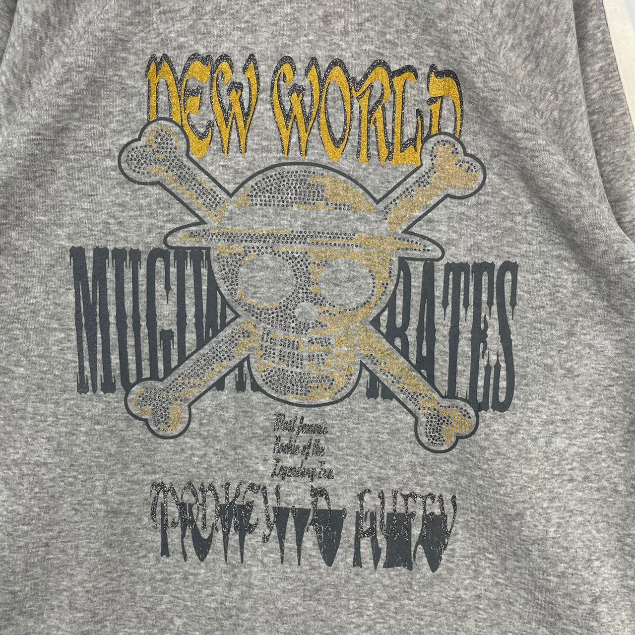 One Piece Vintage Anime Japan One Piece Zipper Sweatshirt Size US M / EU 48-50 / 2 - 4 Thumbnail