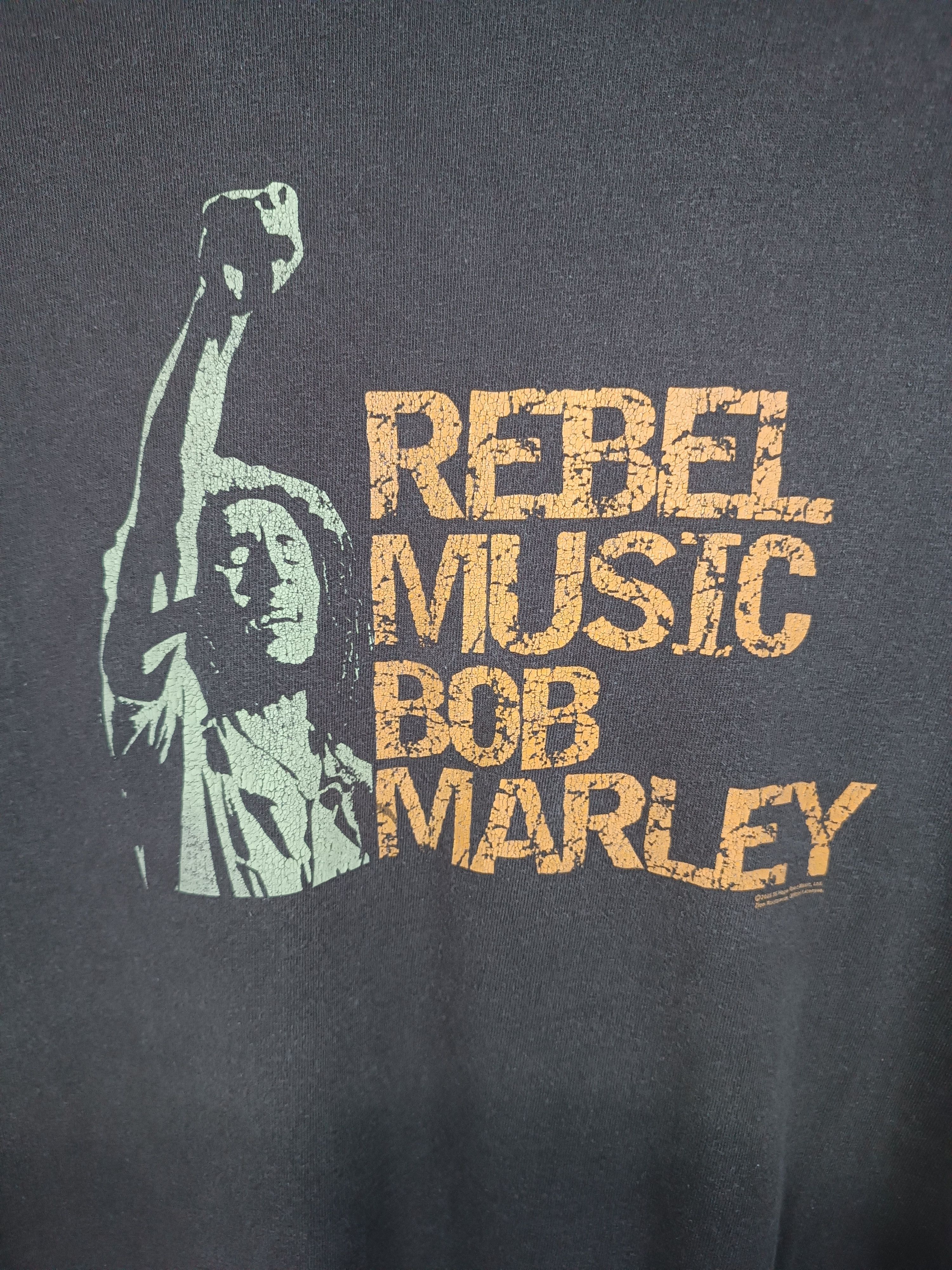 Bob Marley VINTAGE '05 REBEL MUSIC BOB MARLEY Y2K SKATERS GRUNGE TEE Size US L / EU 52-54 / 3 - 11 Thumbnail