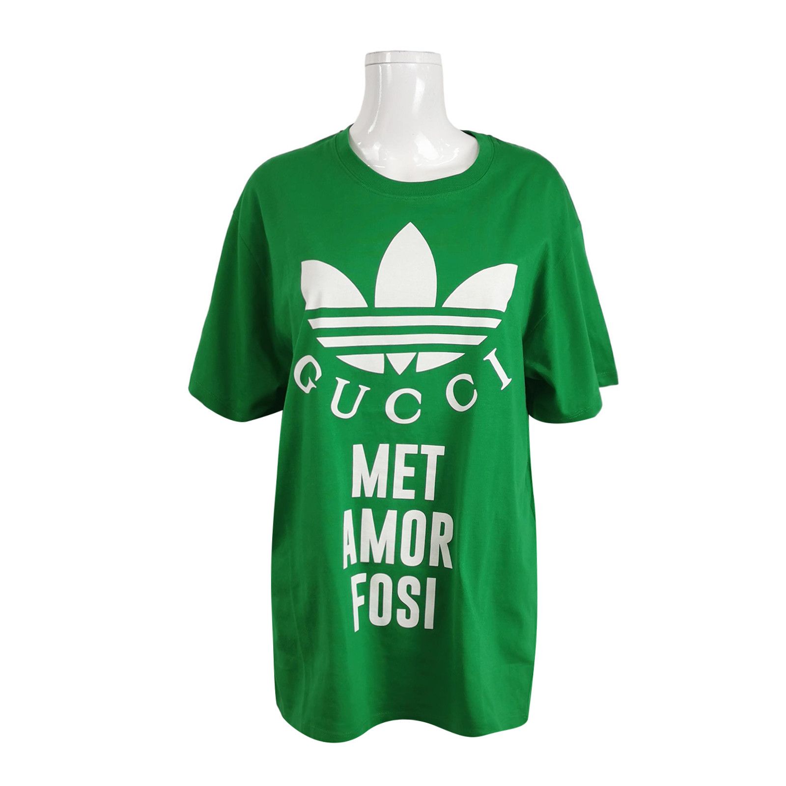 Gucci Gucci x Adidas Logo T-Shirt Size M Size US M / EU 48-50 / 2 - 1 Thumbnail