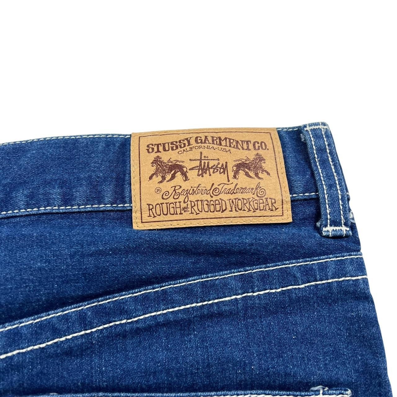 Stussy Vintage Stussy Denim Skirt - Waist: 34” Size 34" / US 12 / IT 48 - 4 Thumbnail