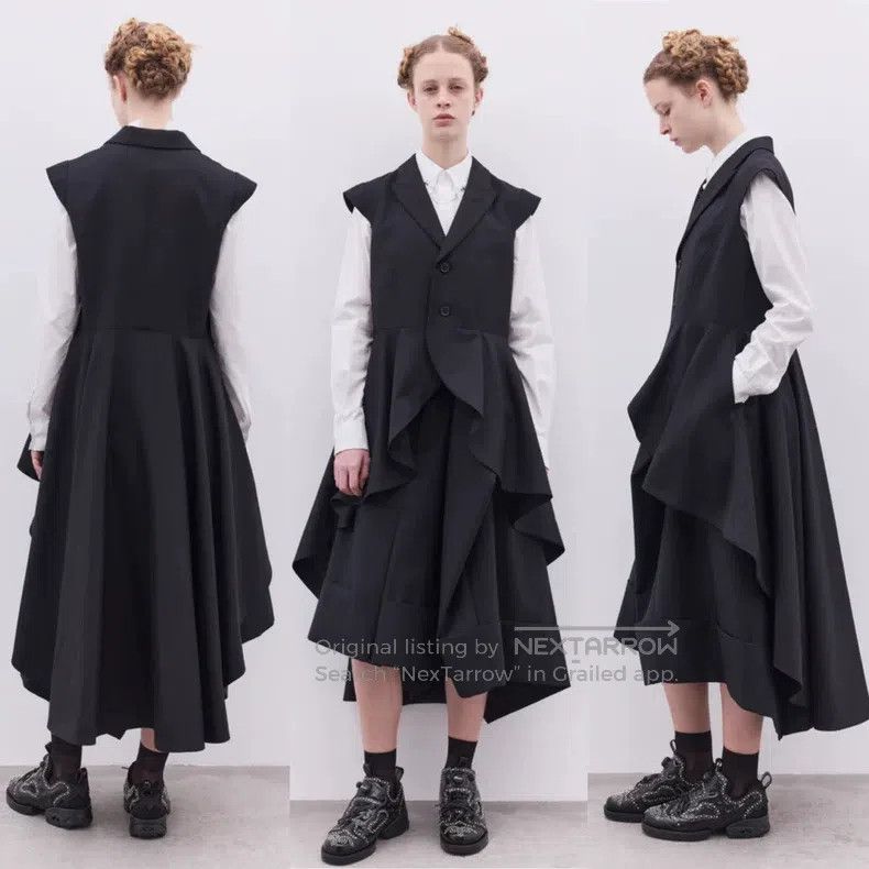 Comme des Garcons Comme Des Garcons Tailcoat-style long jacket Size XS / US 0-2 / IT 36-38 - 1 Thumbnail