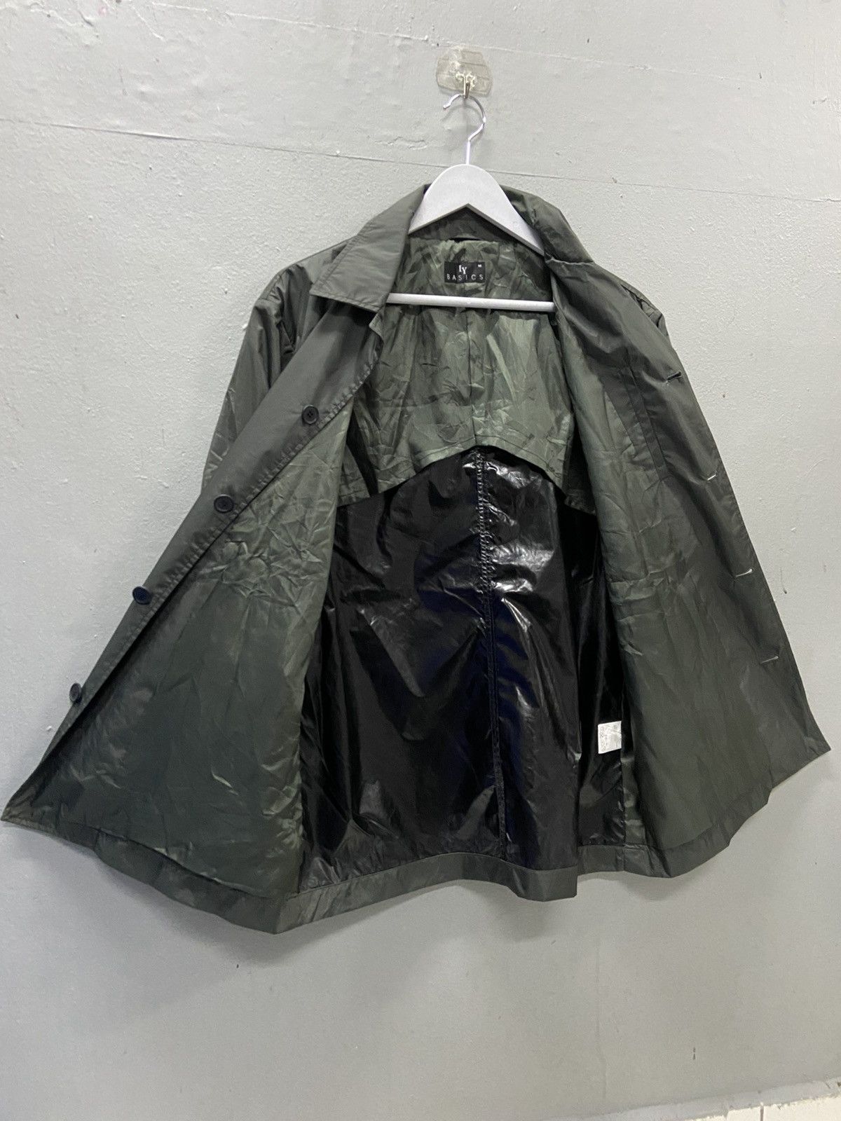 Issey Miyake IY BASICS BY ISSEY MIYAKE BUTTON UP NYLON JACKET Size US M / EU 48-50 / 2 - 5 Thumbnail
