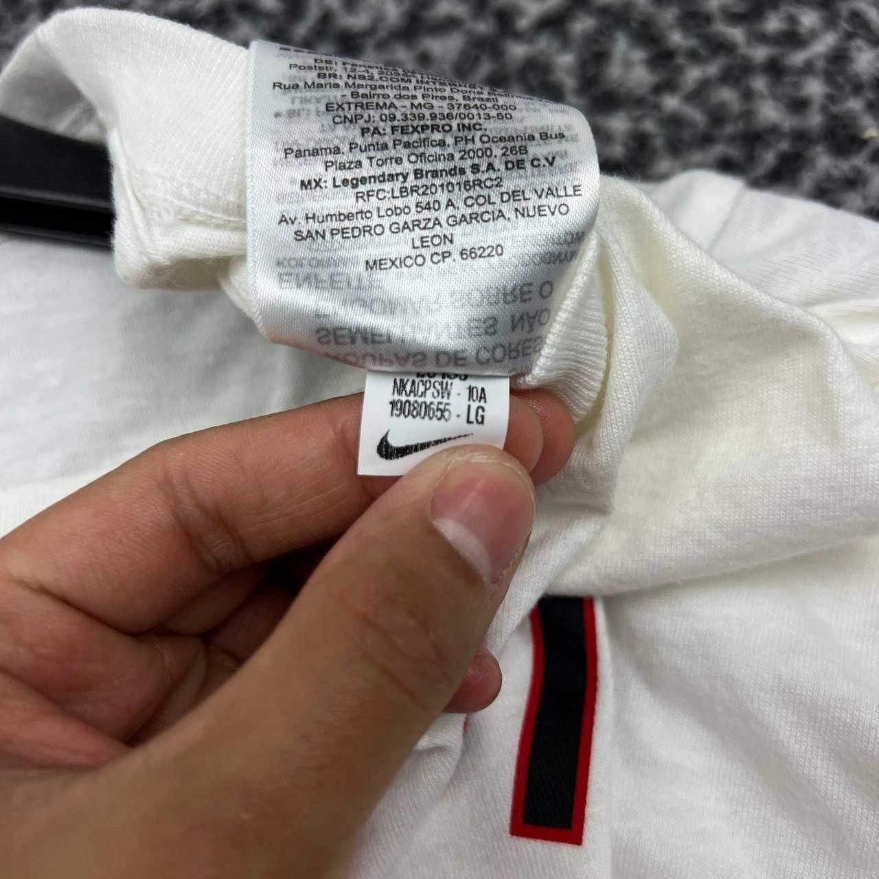 Nike Nike Shirt Men White Georgia Bulldogs Crew Neck Cotton New L Size US L / EU 52-54 / 3 - 7 Thumbnail