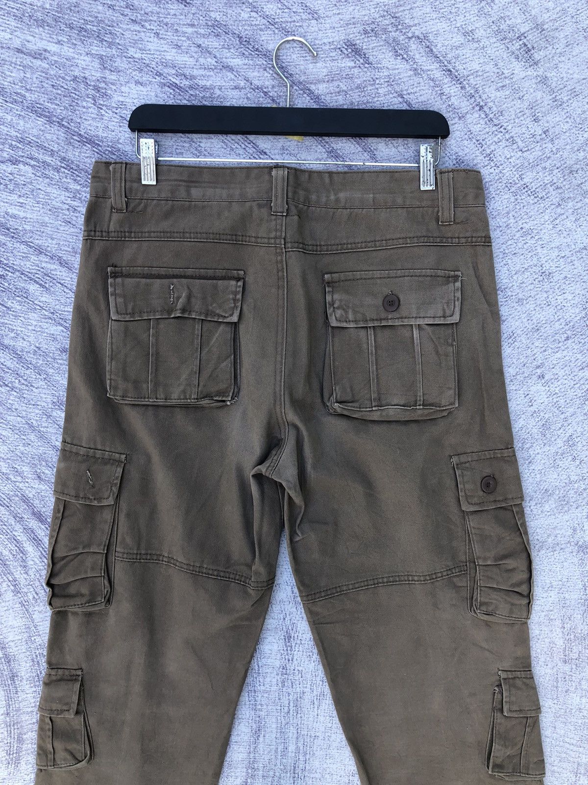 20471120 × Seditionaries × Vintage Japanesebrand Cargo Pants 8 Pocket W34xL42 Size US 34 / EU 50 - 13 Thumbnail