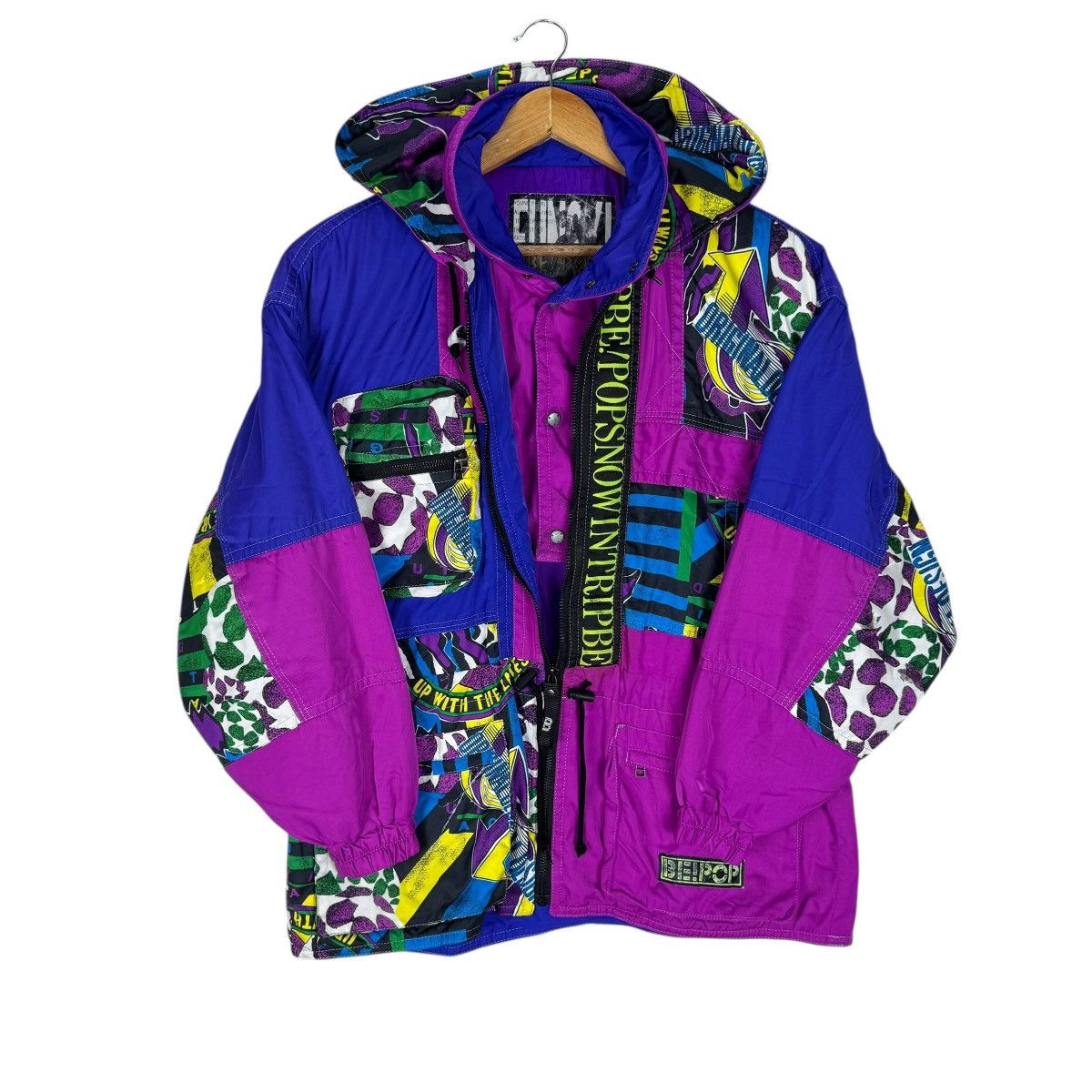 Descente ❄️ BE POP JAPAN HOODIE SKI JACKET Size US S / EU 44-46 / 1 - 1 Thumbnail