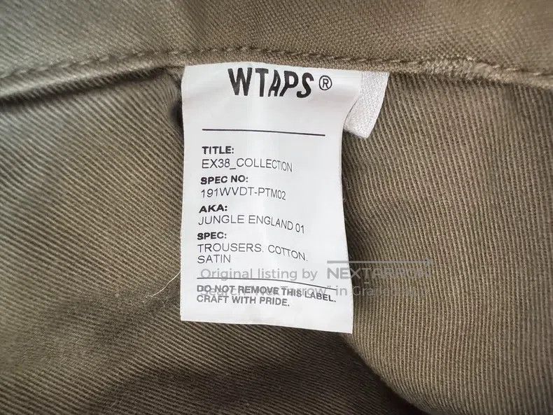Wtaps Wtaps size 2 Military green casual pants Size US 40 / EU 56 - 9 Thumbnail