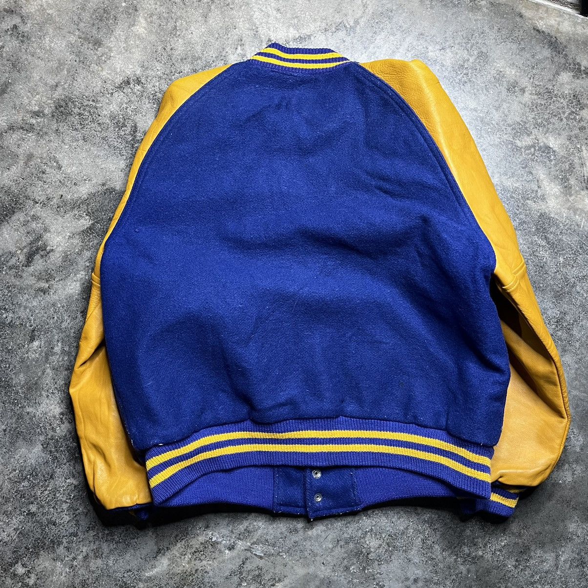 Vintage vintage 60s 70s chain stitch varsity jacket Size US L / EU 52-54 / 3 - 9 Thumbnail