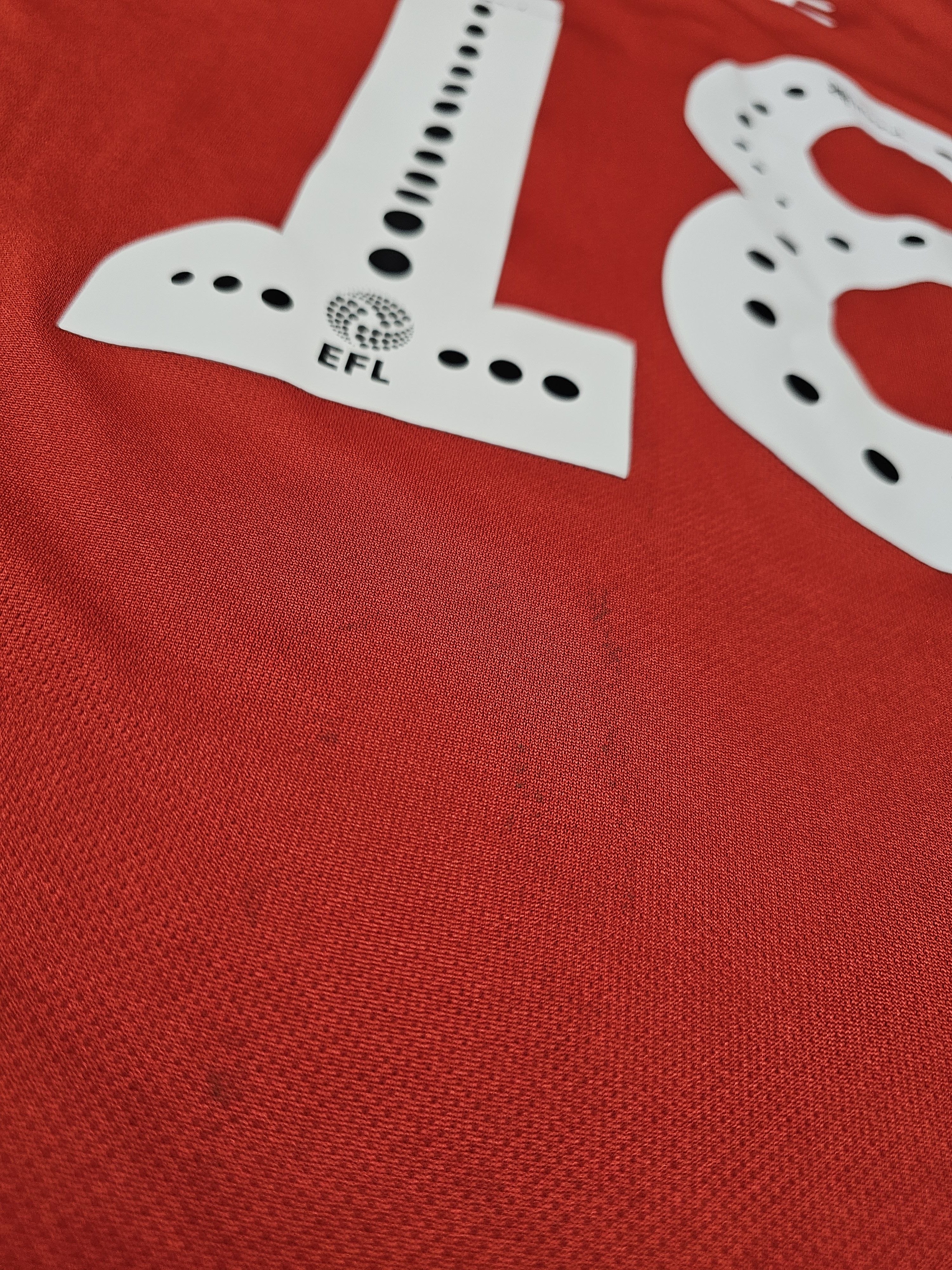 Adidas SUNDERLAND 2018 2019 HOME LOVE 18 FOOTBALL SOCCER JERSEY Size US L / EU 52-54 / 3 - 9 Thumbnail