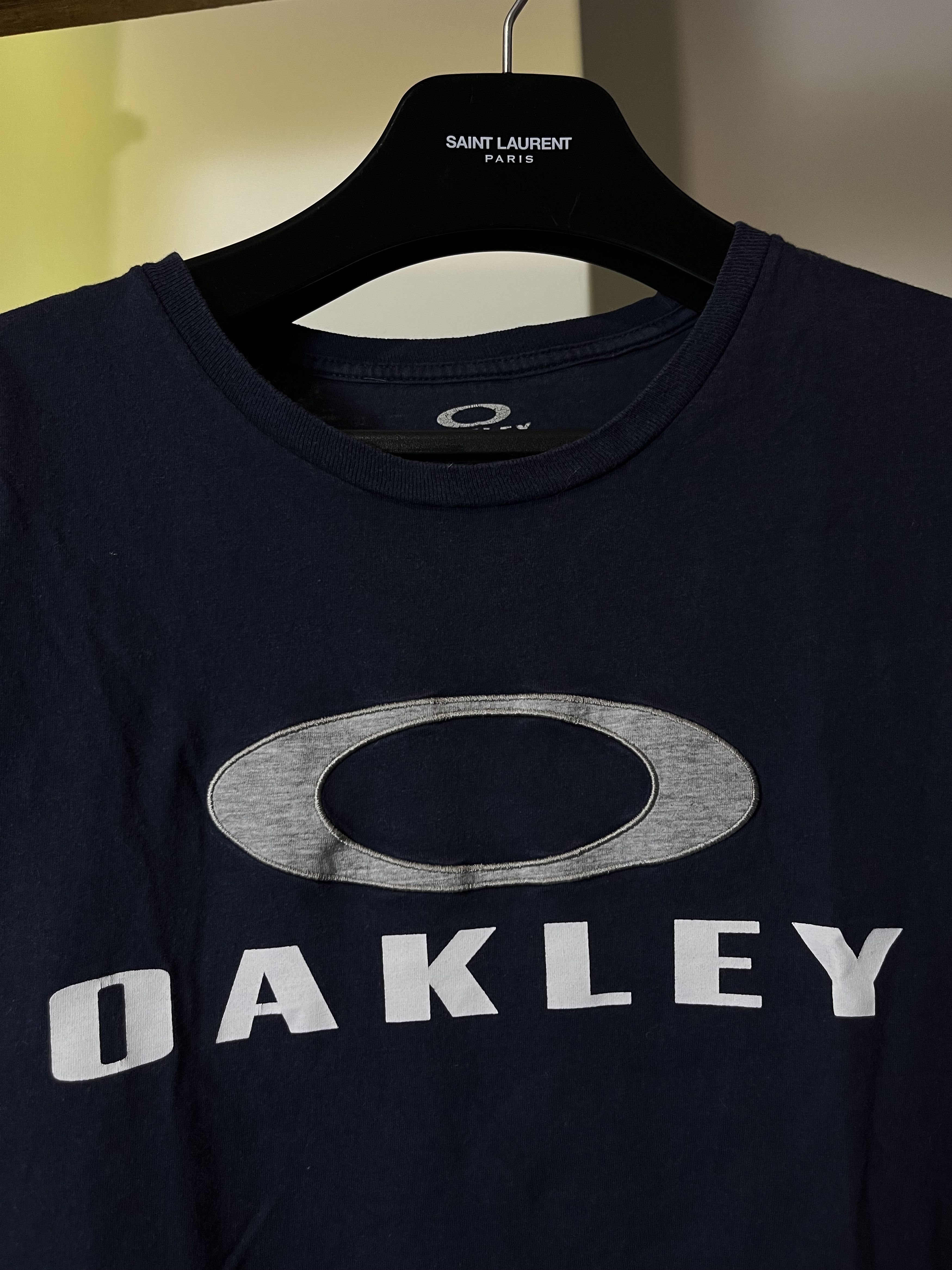 Oakley × Vintage y2k Oakley Chrome Central Logo y2k Size US L / EU 52-54 / 3 - 2 Thumbnail