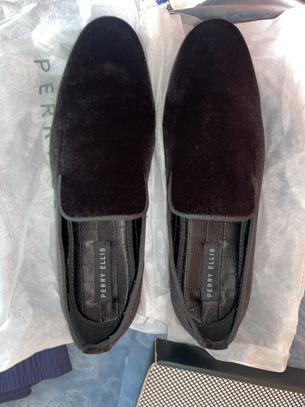 Perry Ellis Perry Ellis Velvet Loafers Size US 9.5 / EU 42-43 - 2 Thumbnail