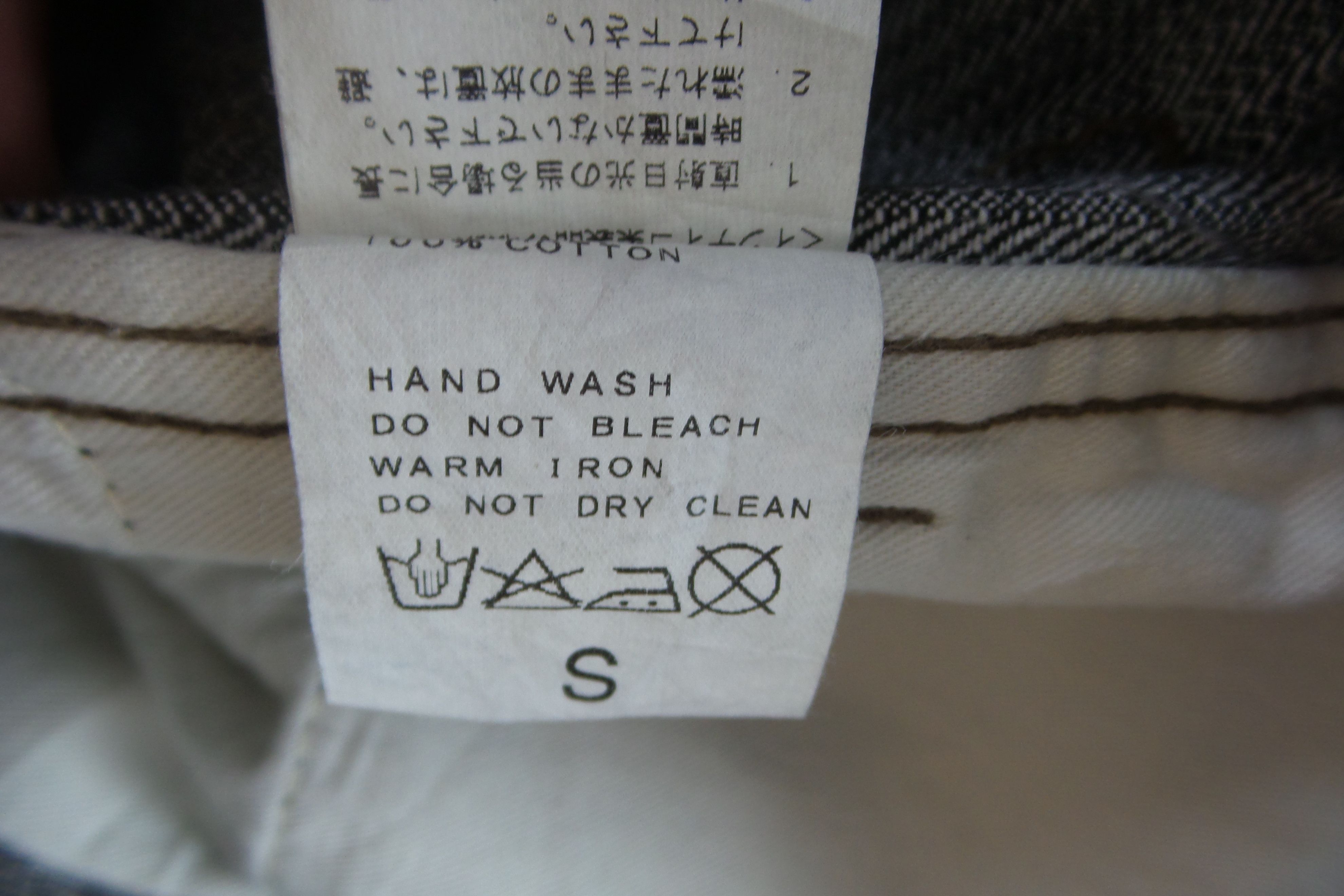 Japanese Brand Journal Standard Hickory Design Jeans W14.5xL38.5 Size US 29 - 5 Thumbnail