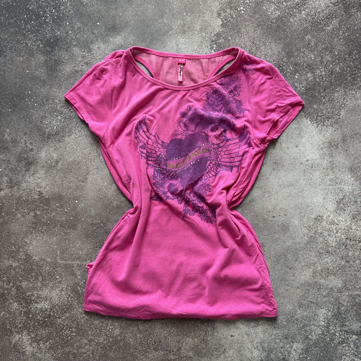 Hysteric Glamour 2000’s Aesthetic Y2K Grunge Glam Open Back Club T-Shirt Size M / US 6-8 / IT 42-44 - 1 Thumbnail