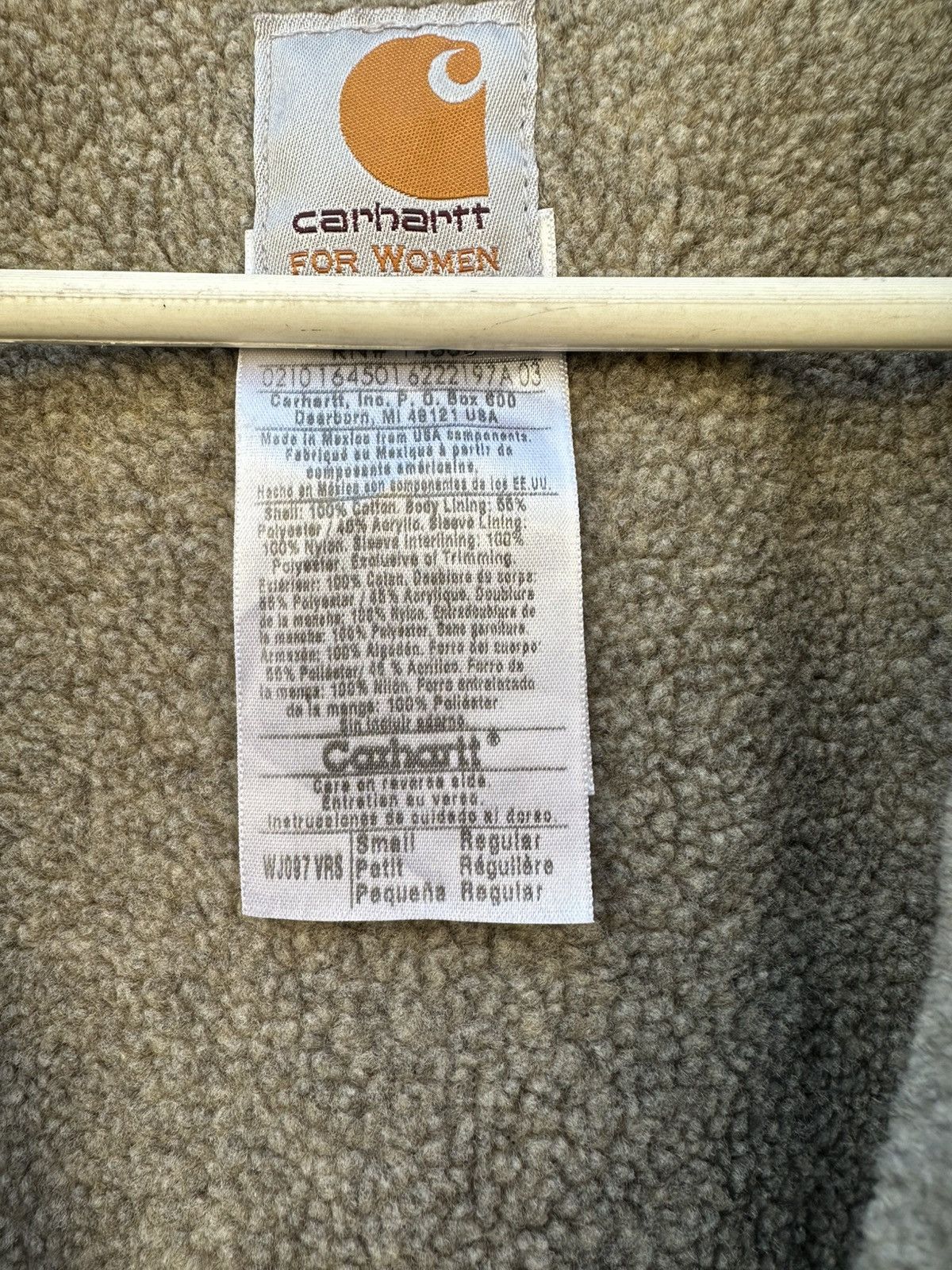 Carhartt VINTAGE WJ097 VRS Carhartt Detroit jacket Size US S / EU 44-46 / 1 - 6 Thumbnail