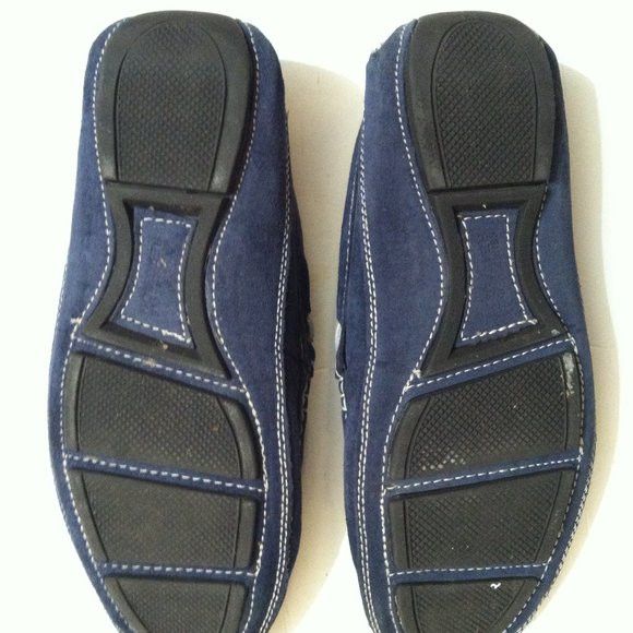 Kenneth Cole KENNETH COLE MENS LEATHER SUEDE SLIP-ON LOAFERS SIZE: 10M Size US 10 / EU 43 - 9 Thumbnail