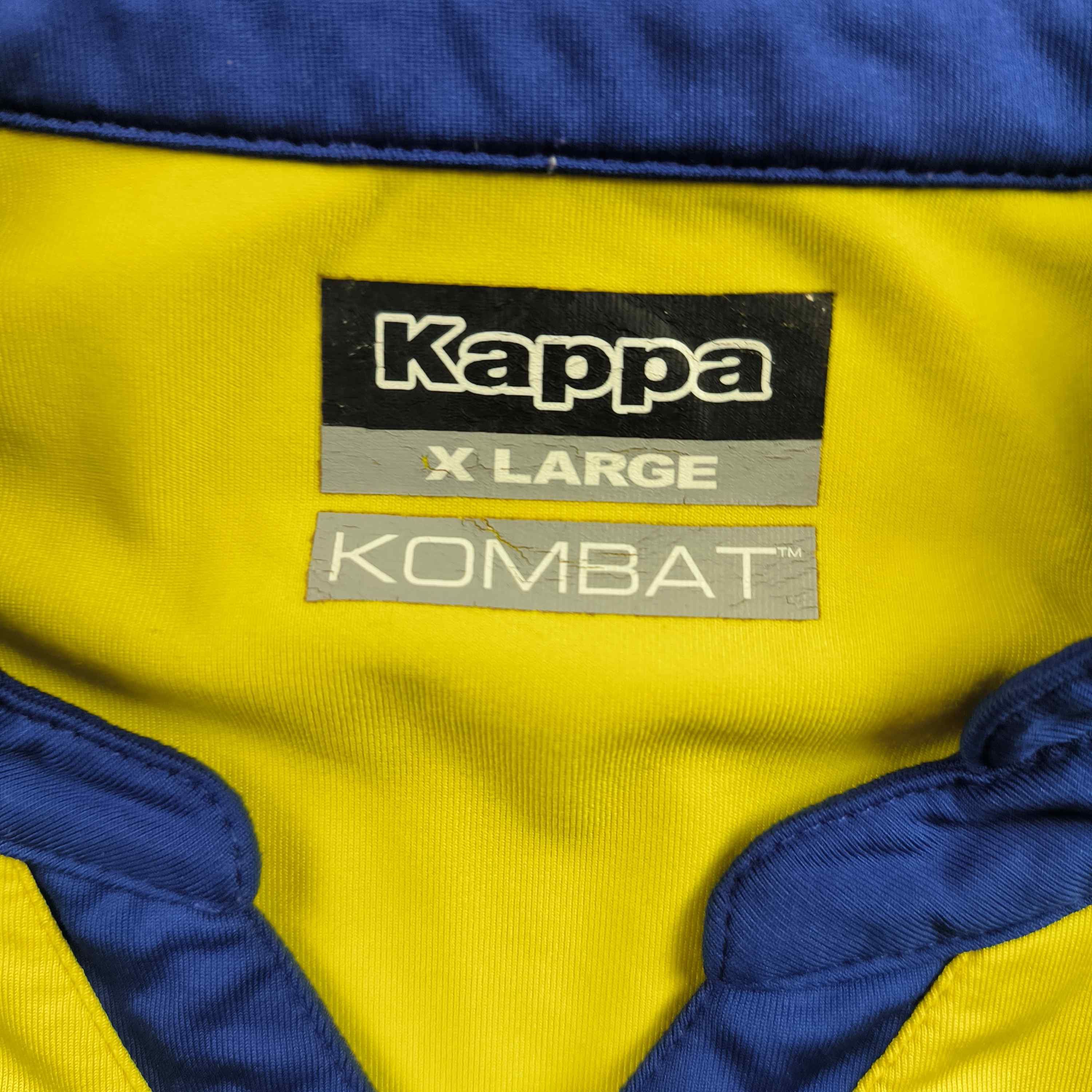 Kappa Leeds United 15-16 Kappa away football jersey shirt size XL Size US XL / EU 56 / 4 - 4 Thumbnail
