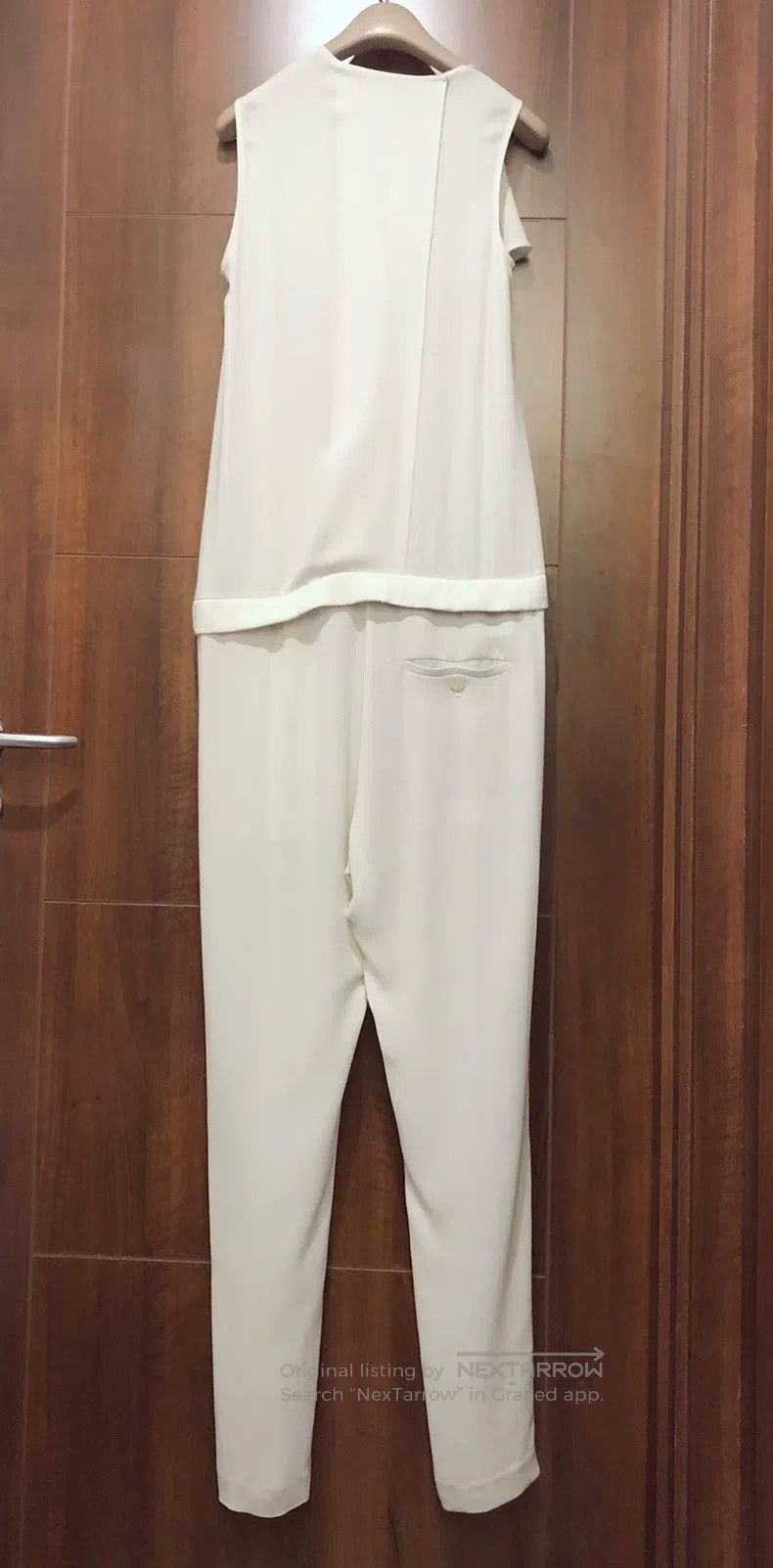 Brunello Cucinelli brunello Cucinelli size M Mulberry Silk Jumpsuit Size 24" / US 00 / IT 34 - 4 Thumbnail