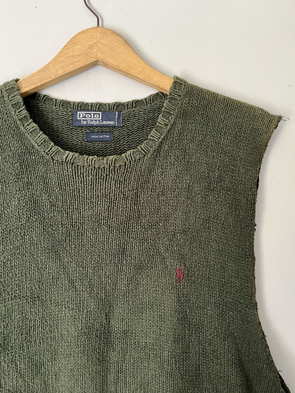 Polo Ralph Lauren Vintage polo ralph lauren wool vest knit Size US XL / EU 56 / 4 - 3 Thumbnail