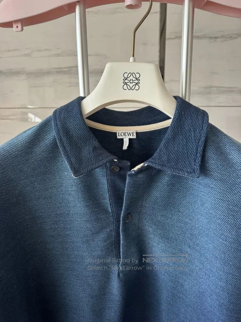 Loewe Loewe Fleece Polo Shirt Long Sleeve Jacket Size US M / EU 48-50 / 2 - 7 Thumbnail