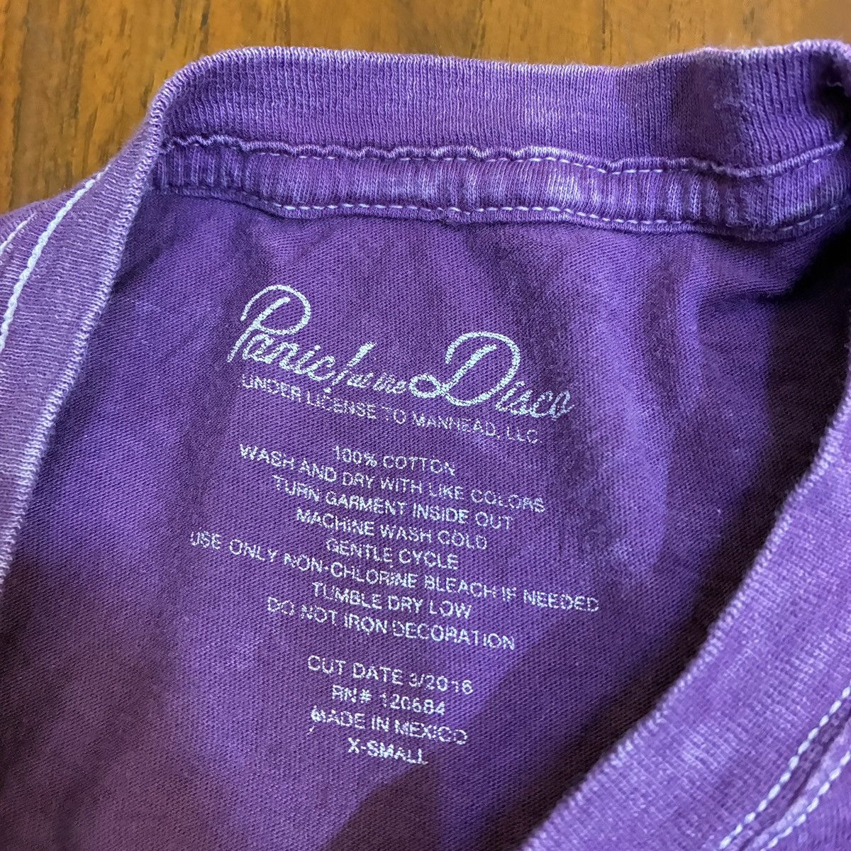 Band Tees Panic At The Disco Band Tee Size XS / US 0-2 / IT 36-38 - 3 Thumbnail