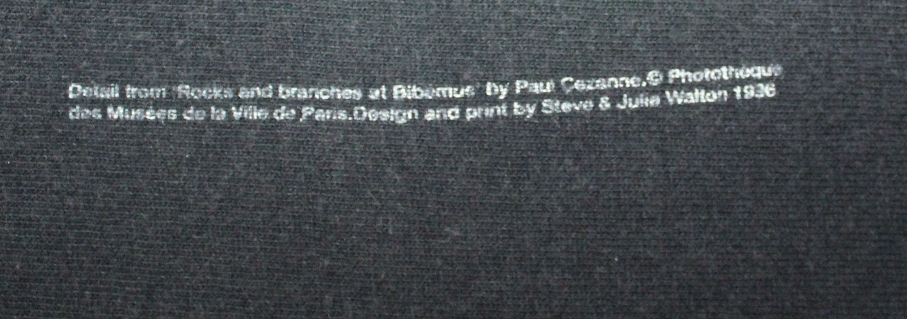 Vintage Vintage Paul CEZANNE T Shirt At The Tate Art Single Stitch Size US L / EU 52-54 / 3 - 10 Thumbnail