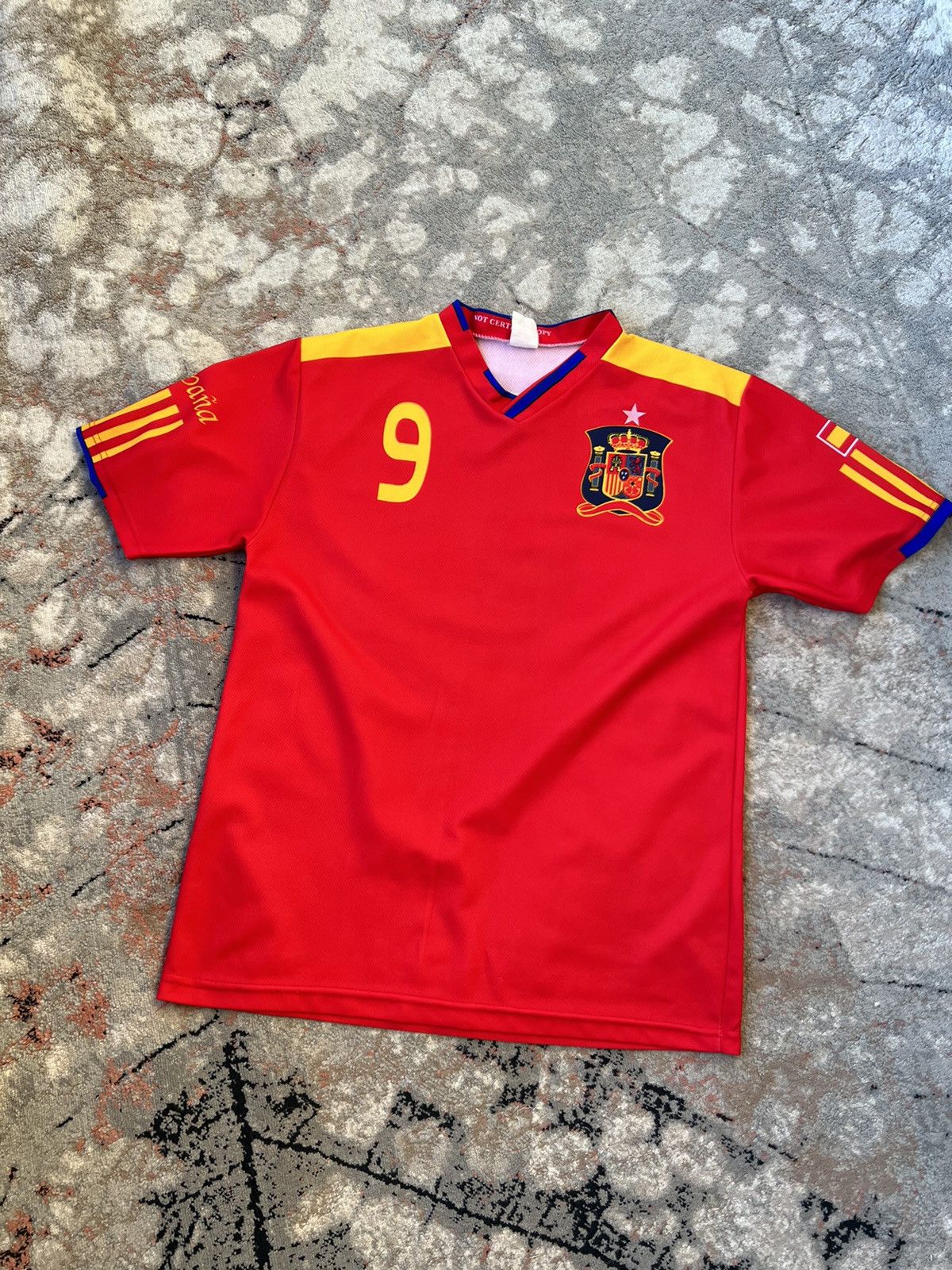 Vintage Spain Football Torres 9 Jersey Size US S / EU 44-46 / 1 - 1 Thumbnail