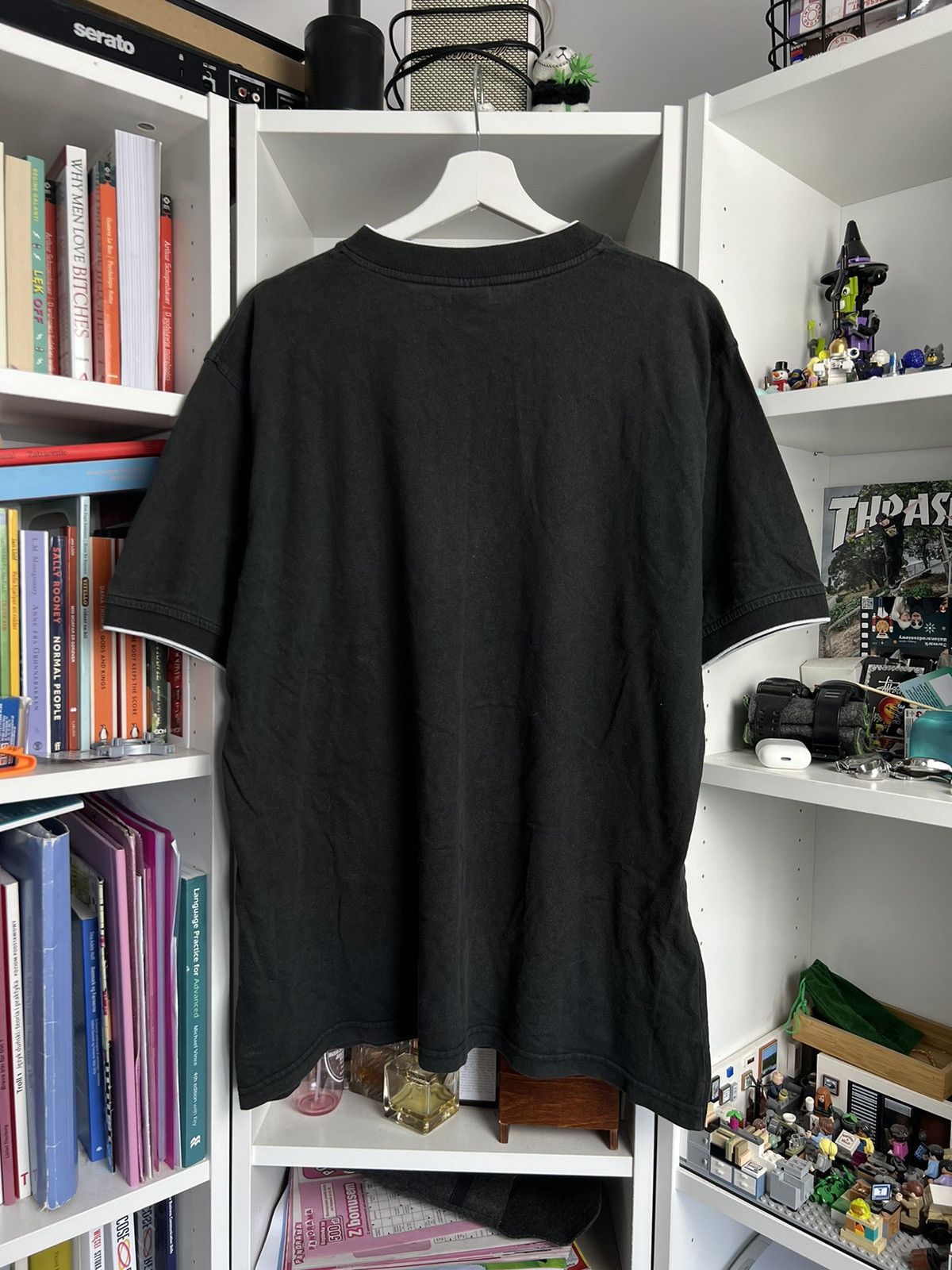 Nike Vintage y2k Nike baggy center swoosh t-shirt XL skate loose Size US XL / EU 56 / 4 - 2 Thumbnail