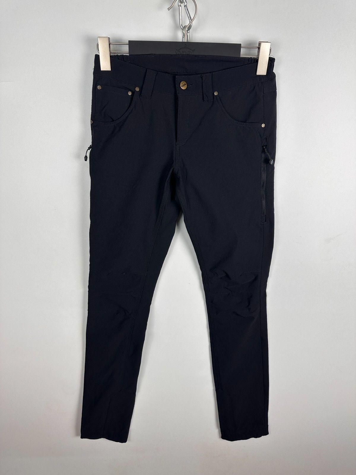 Other Revolution Race Pants Black Trousers Women Outdoor Size S Size 28" / US 6 / IT 42 - 1 Thumbnail