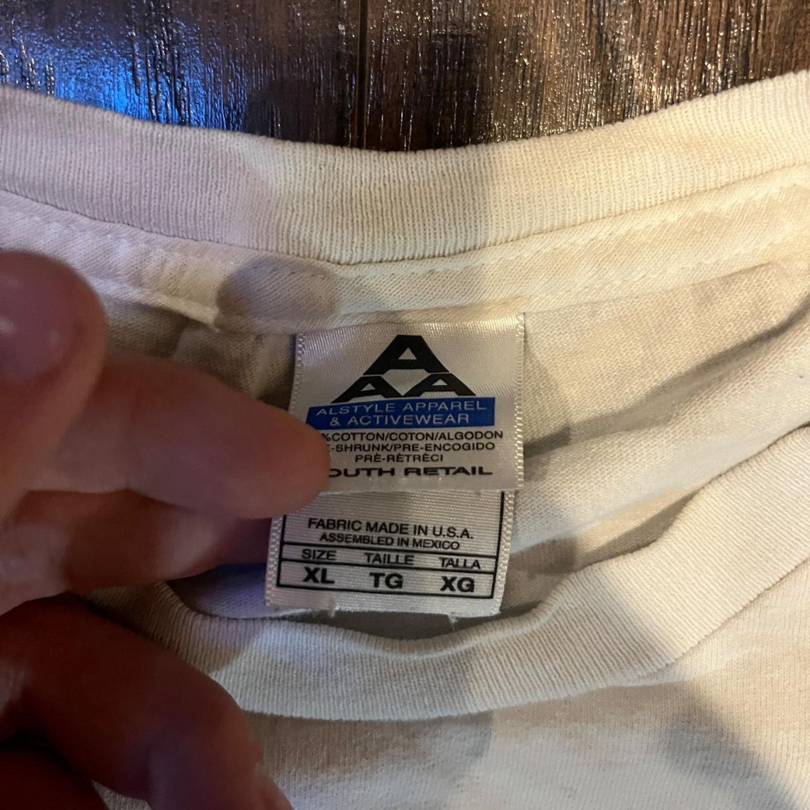Alstyle Vintage y2k no whining shirt Size US S / EU 44-46 / 1 - 2 Thumbnail