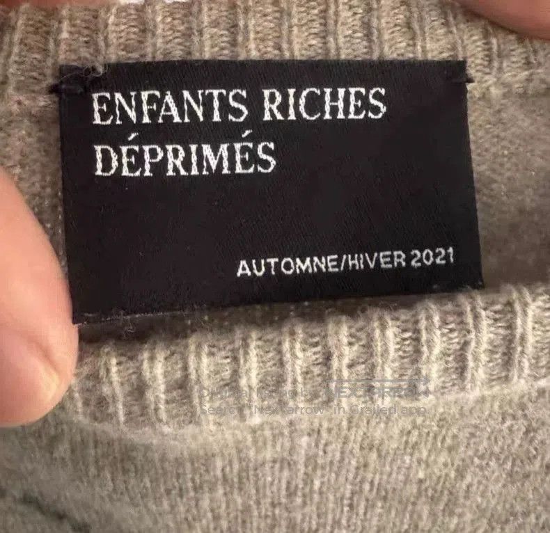 Enfants Riches Deprimes Enfants Riches Deprimes Opium Wool Sweater. Size US XXL / EU 58 / 5 - 5 Thumbnail