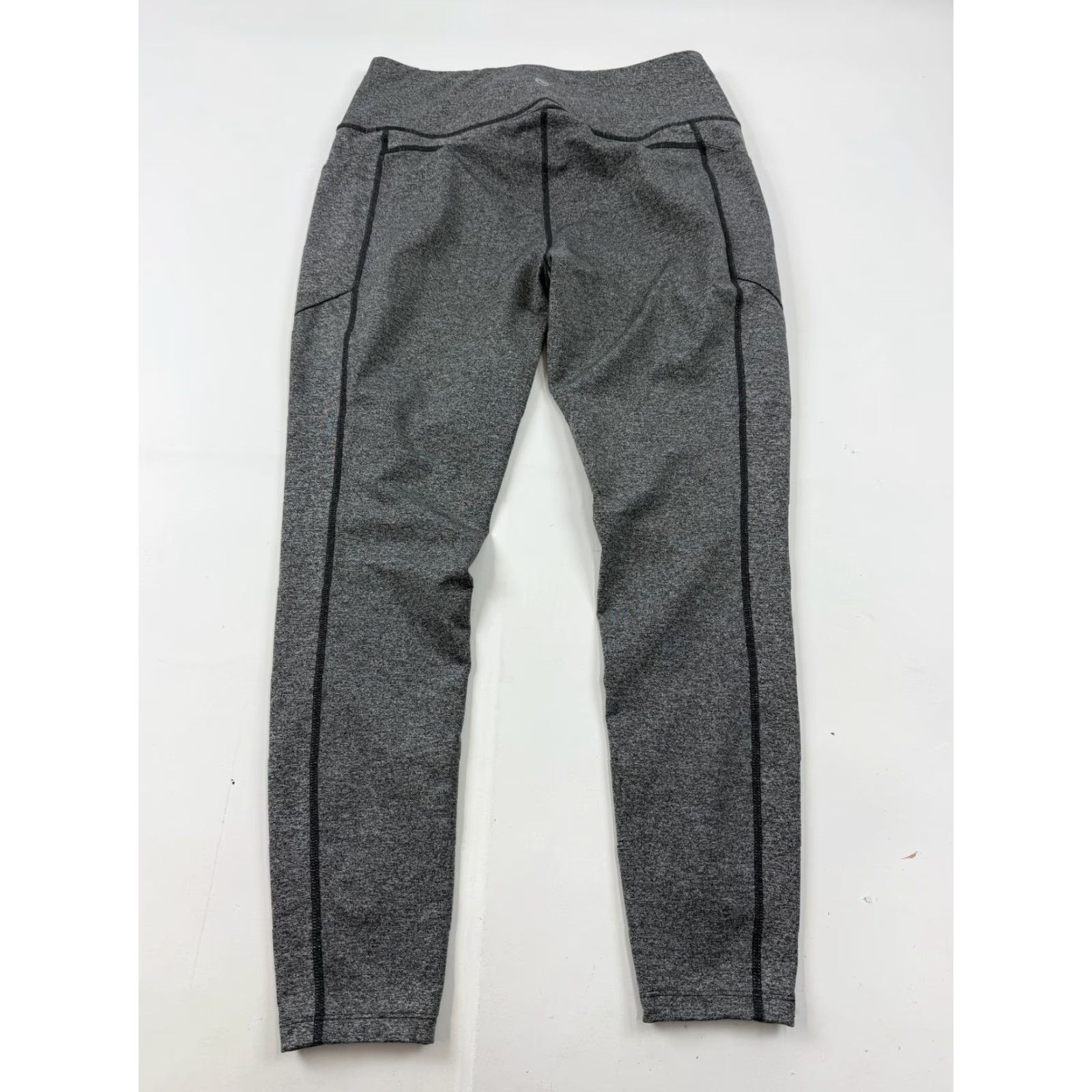 Eddie Bauer VINTAGE Eddie Bauer Leggings Womens L Gray Fleece Lined Ankle Zip Pocket Hiking Size 36" / US 14 / IT 50 - 7 Thumbnail
