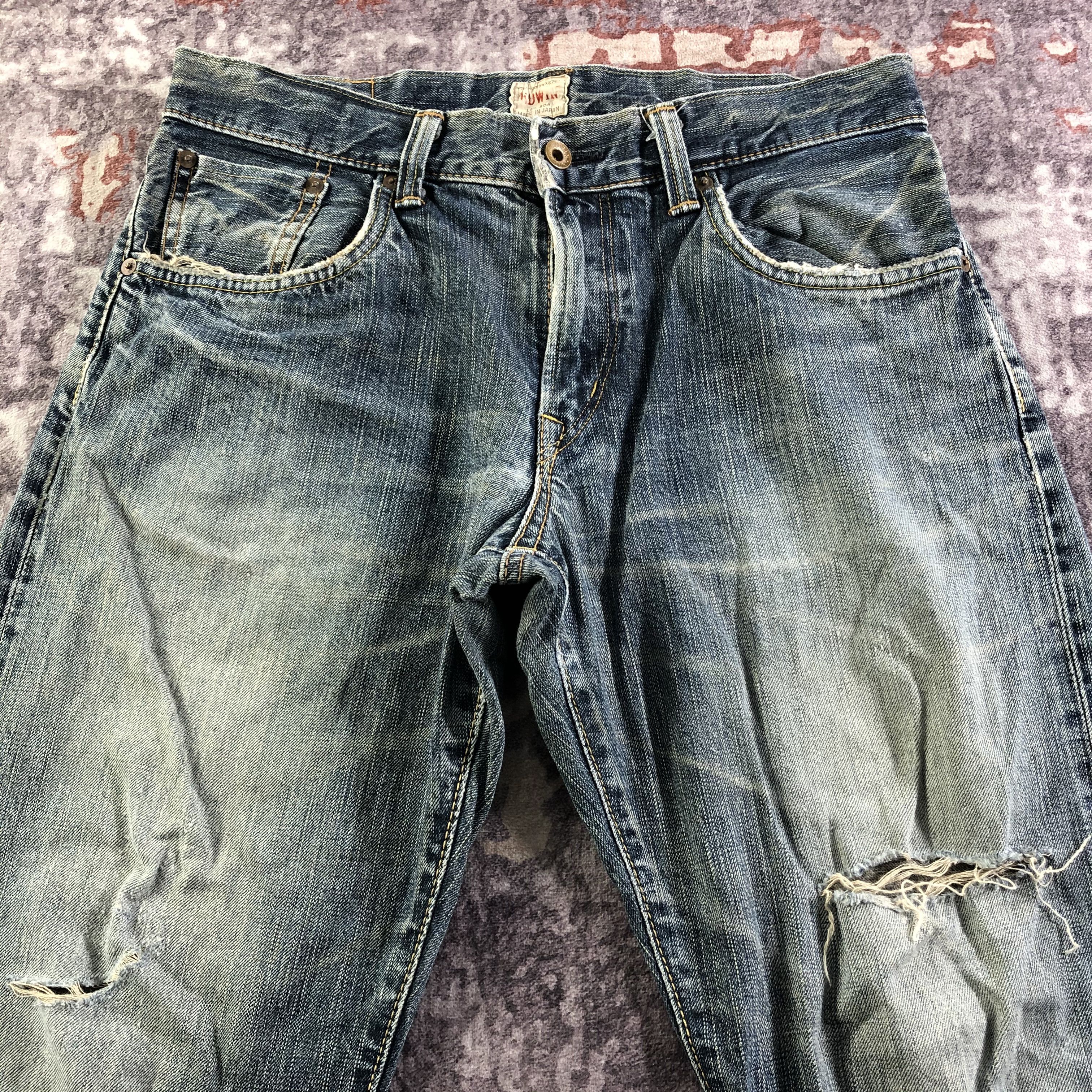 Edwin Vintage Edwin 505ZX Selvedge Jeans-JM3524 Size US 33 - 3 Thumbnail