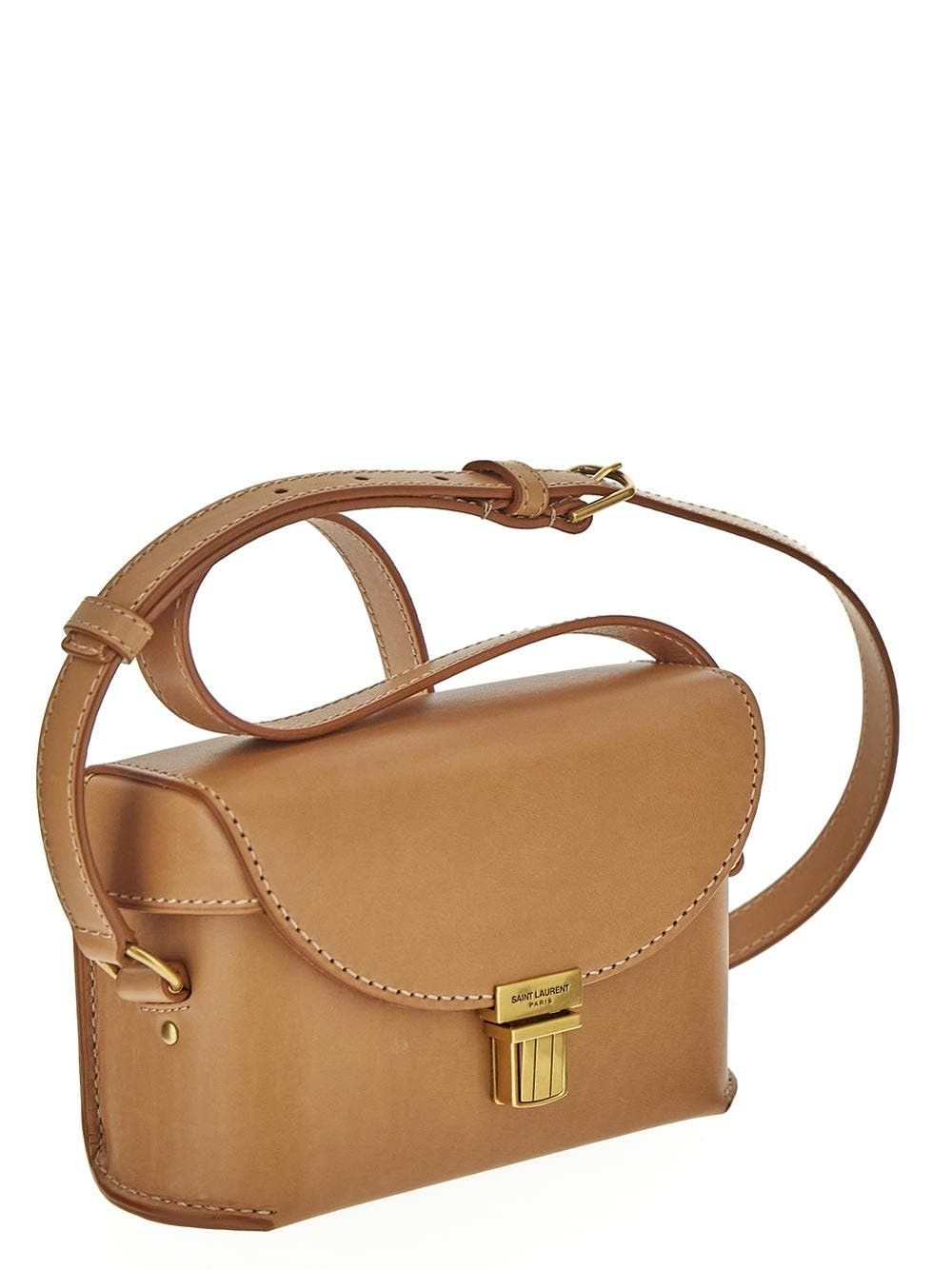 Saint Laurent Paris o1bcso1str1225 Size: OS/Tuc Medium Box Bag in Brown Size ONE SIZE - 3 Thumbnail